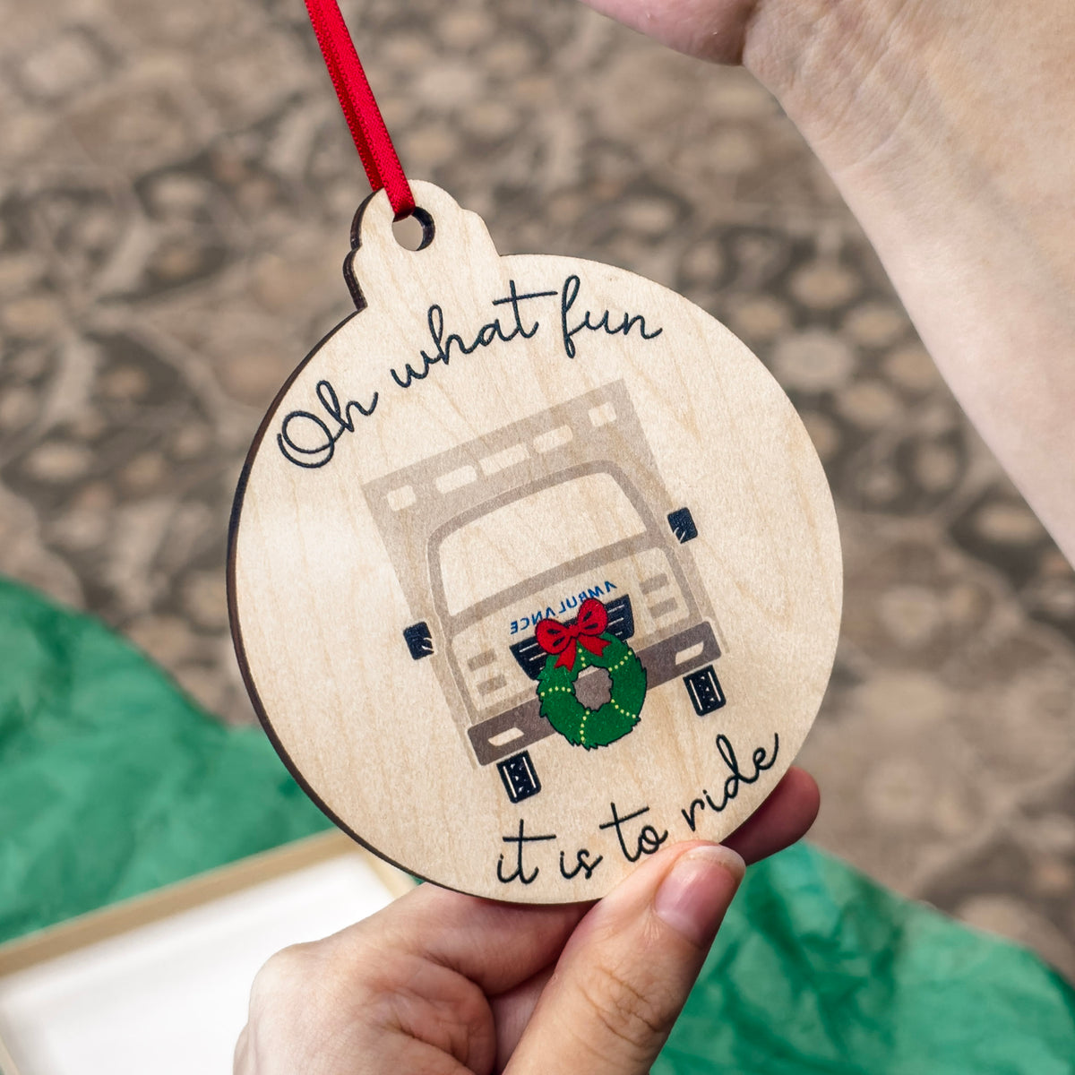 Oh What Fun It Is to Ride Ornaments