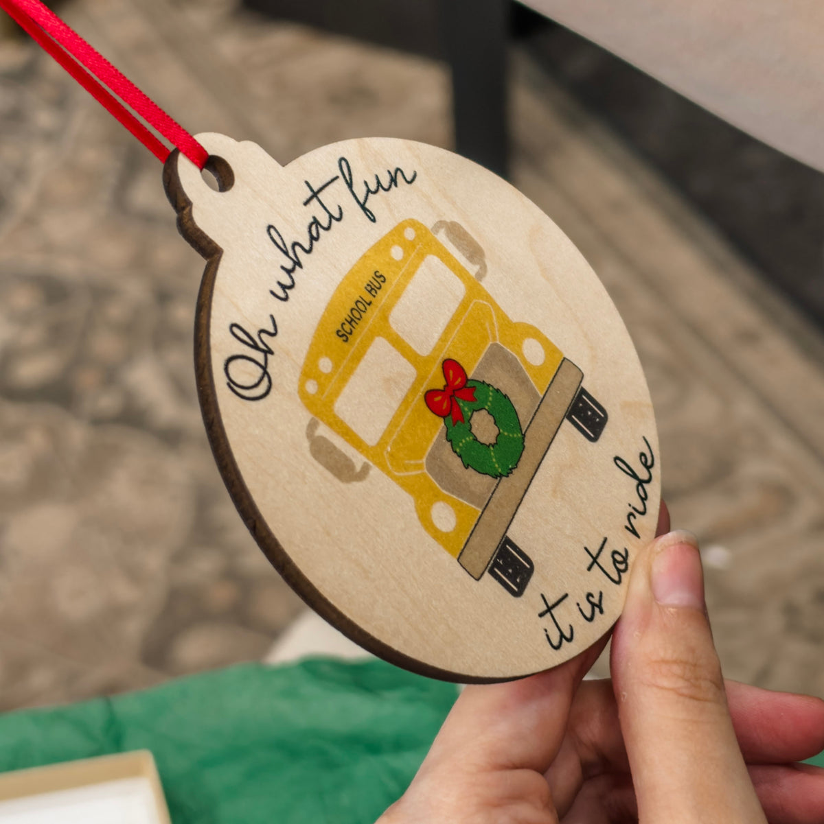 #Ornament_School Bus