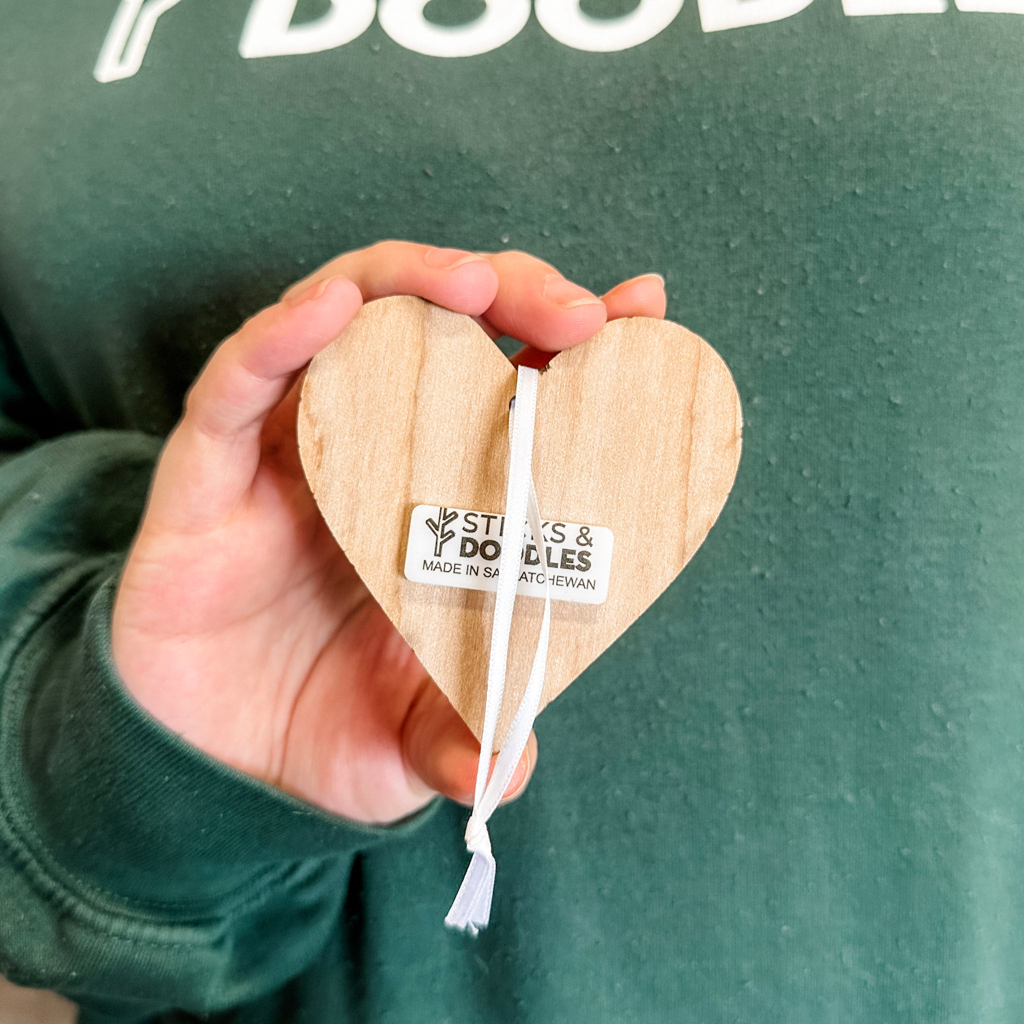 (Sold Out for Christmas) Love You Initials Ornament