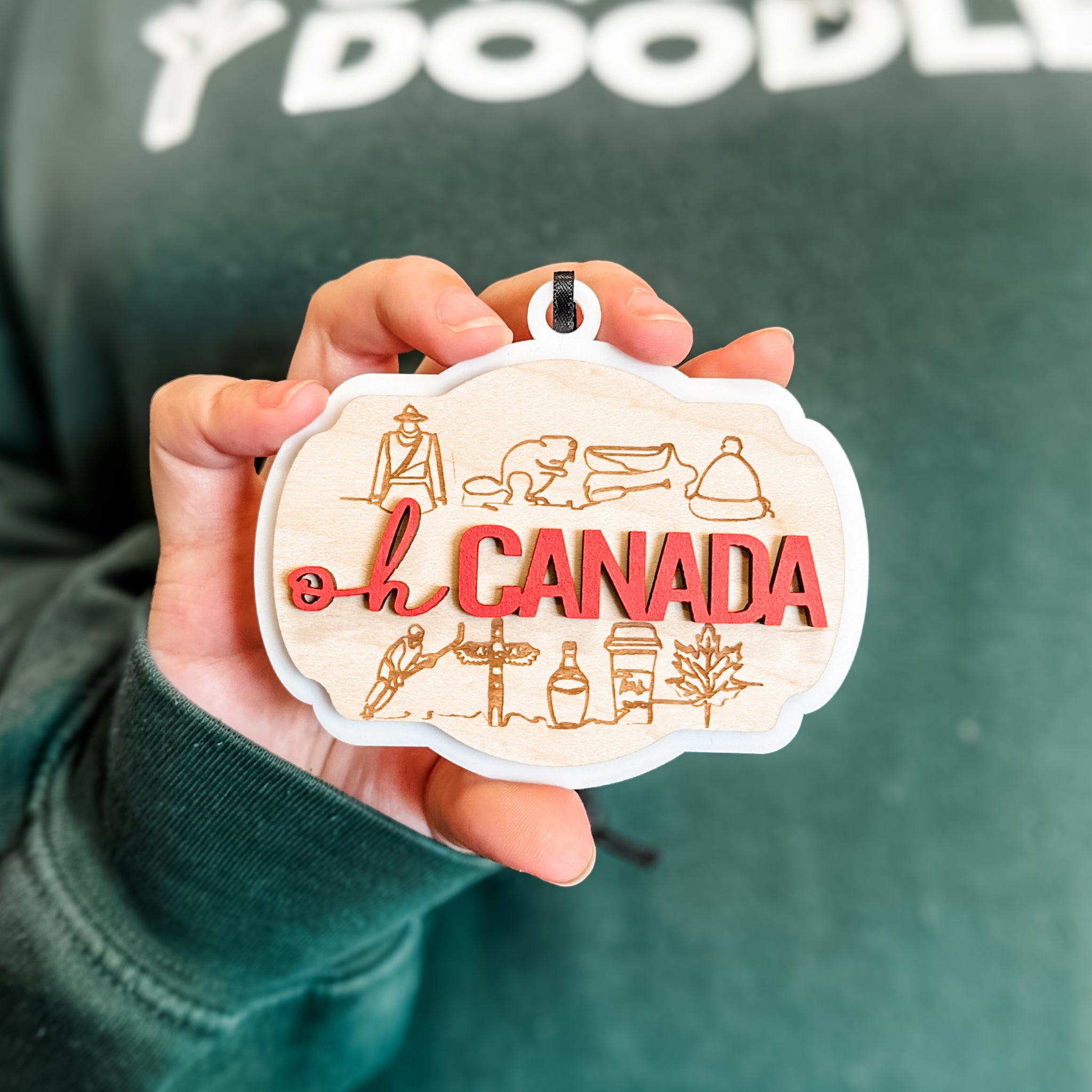 Oh Canada Ornament