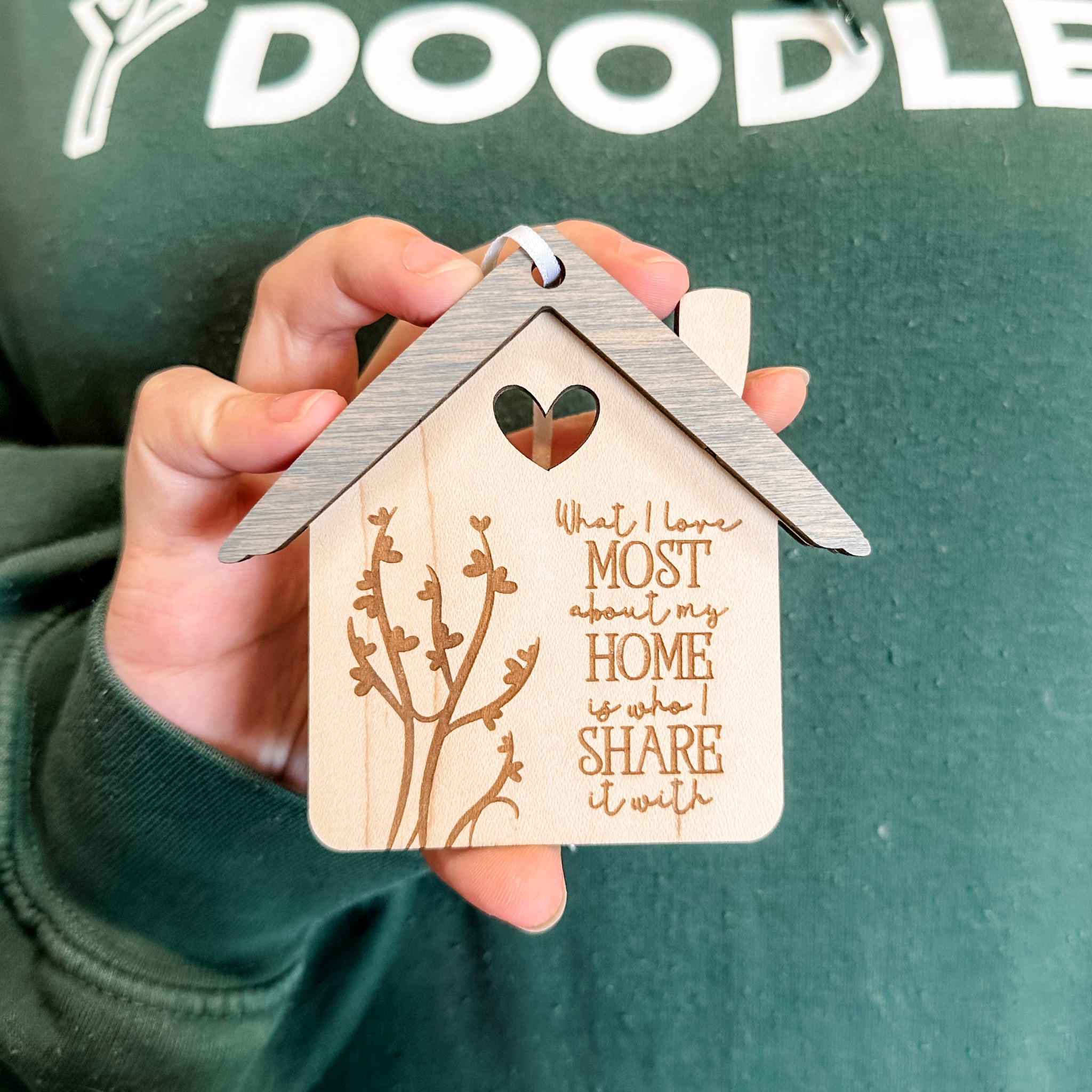 What I Love Most About This Home Ornament