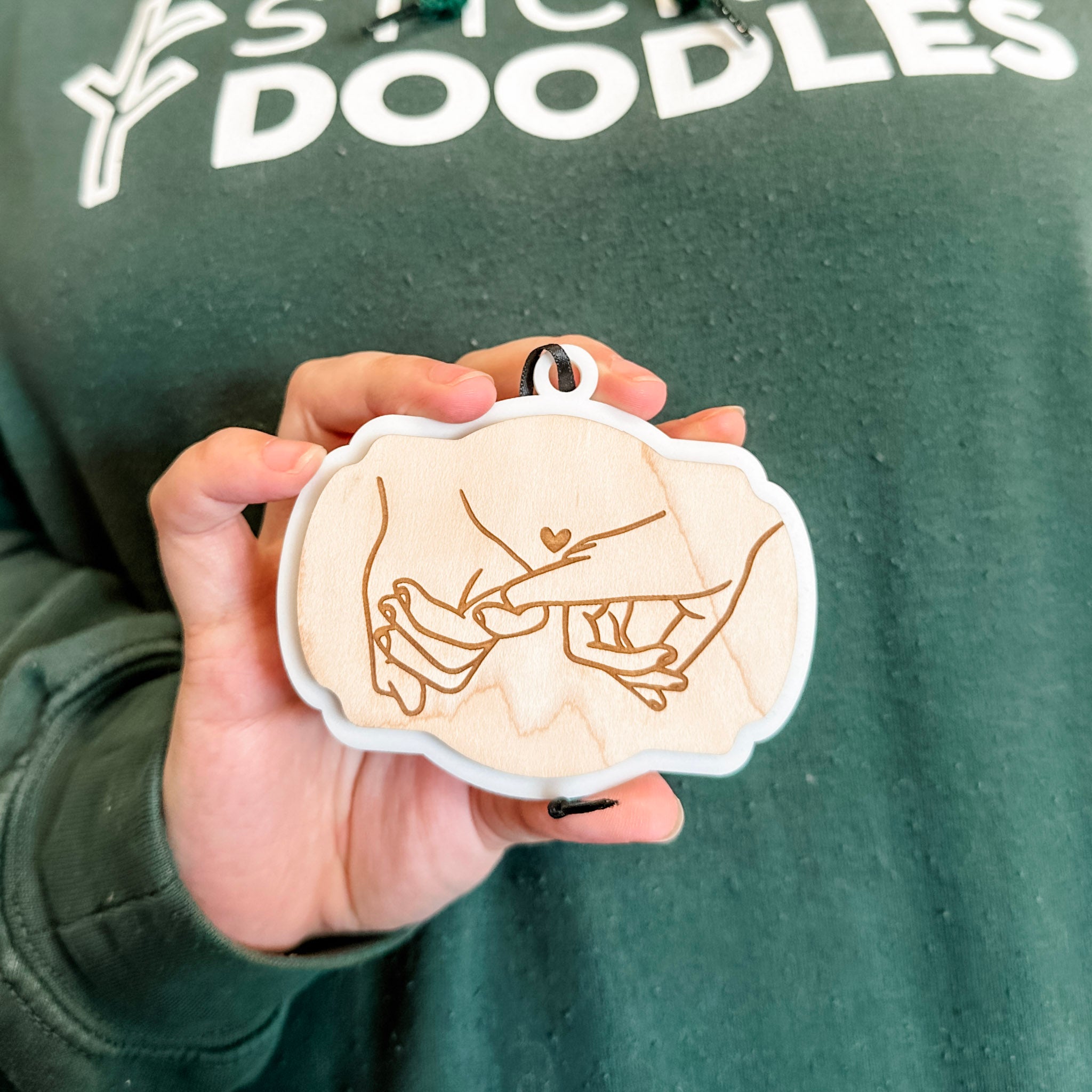 The Pinky Promise Ornament (Choose from 3!)