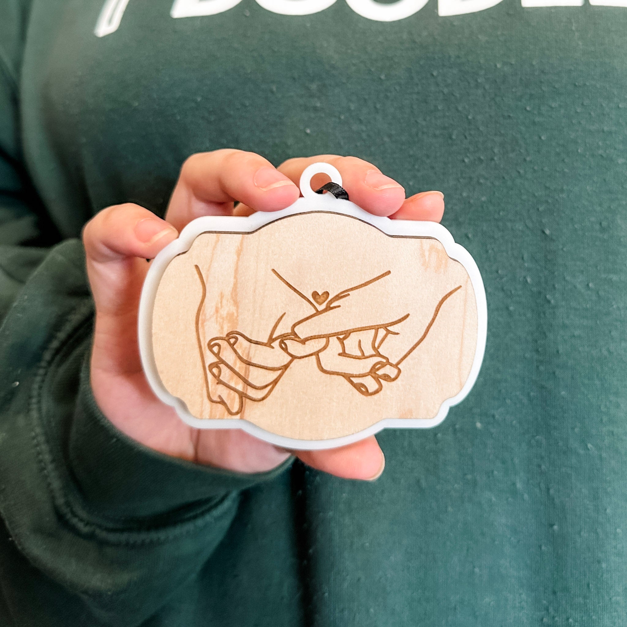 The Pinky Promise Ornament (Choose from 3!)