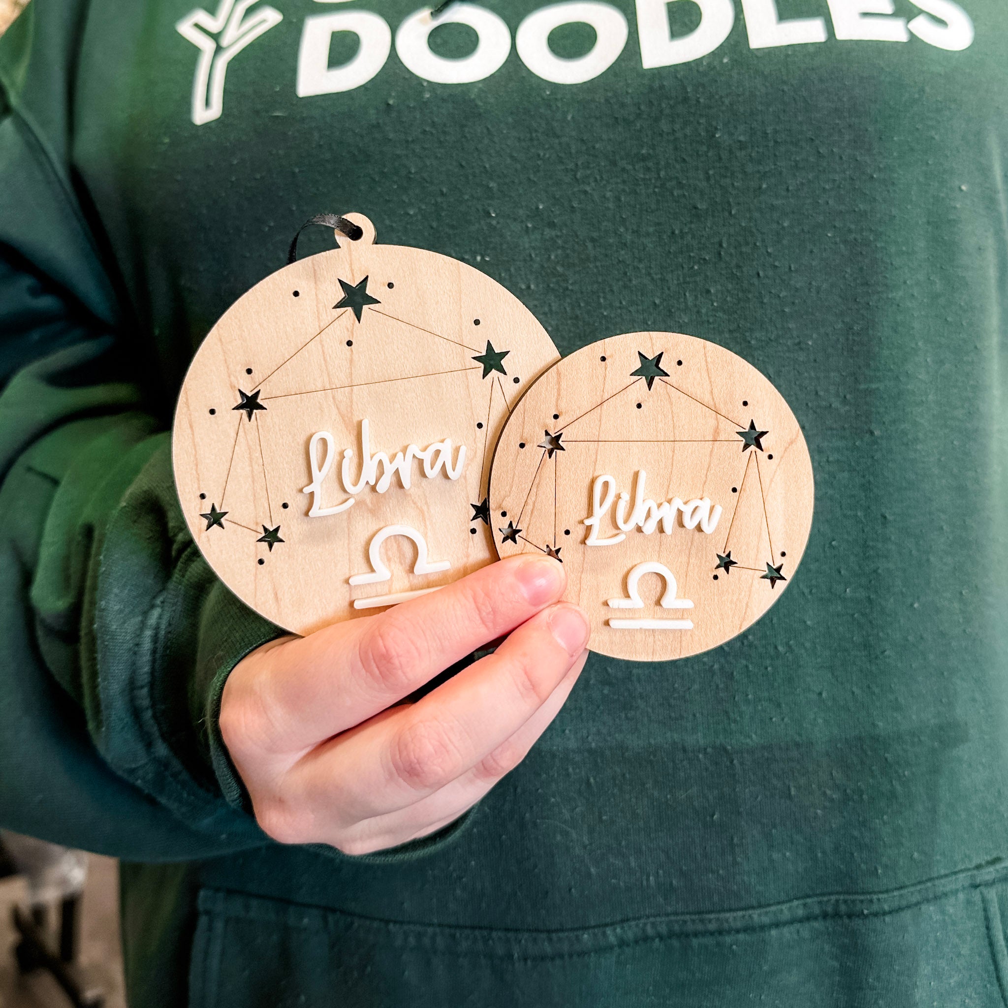 Zodiac Star Signs • Wood Ornament, Magnet, or Mini Sign • For Astrology Lovers
