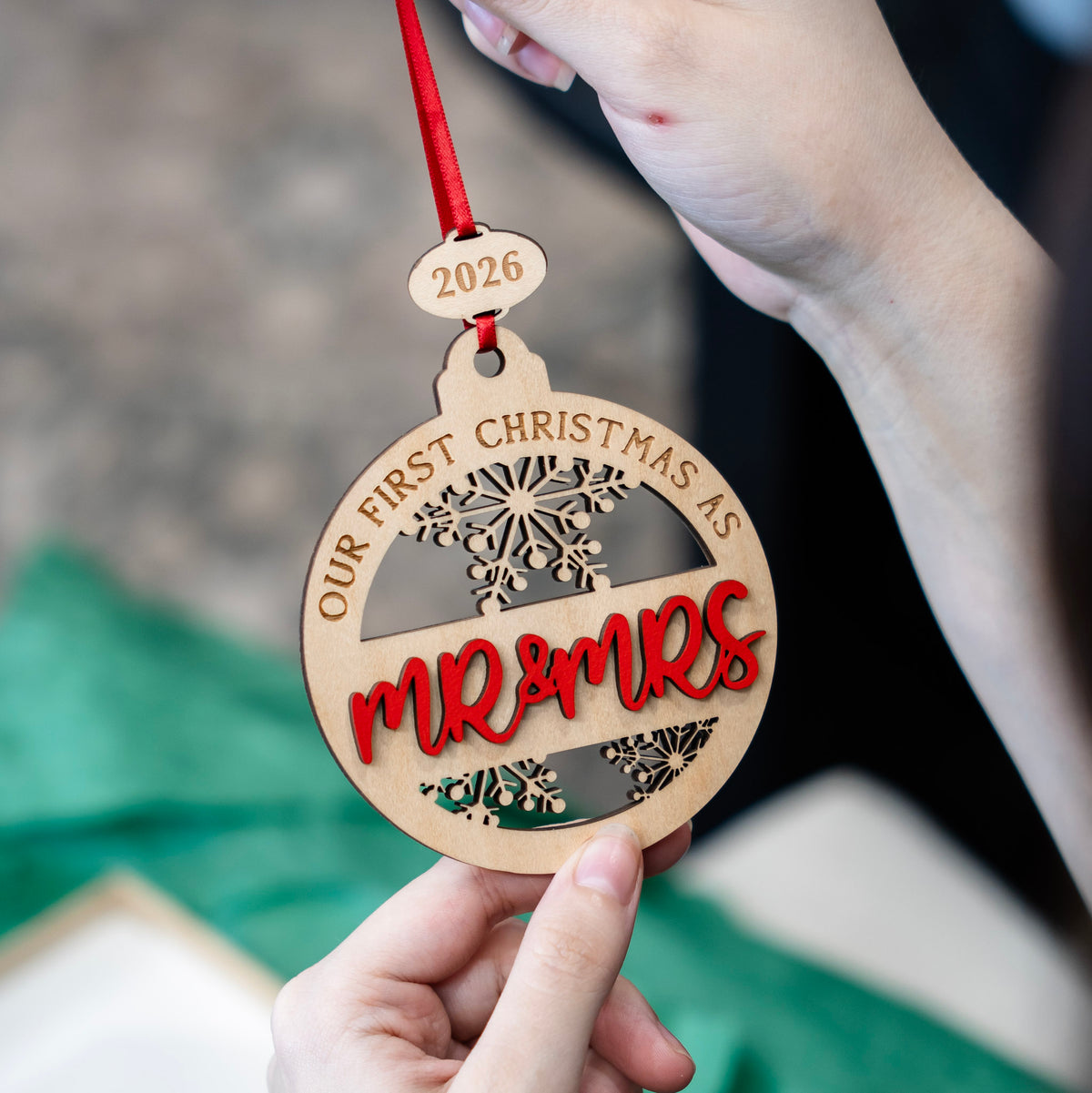 #Ornament Text_Mr. & Mrs.