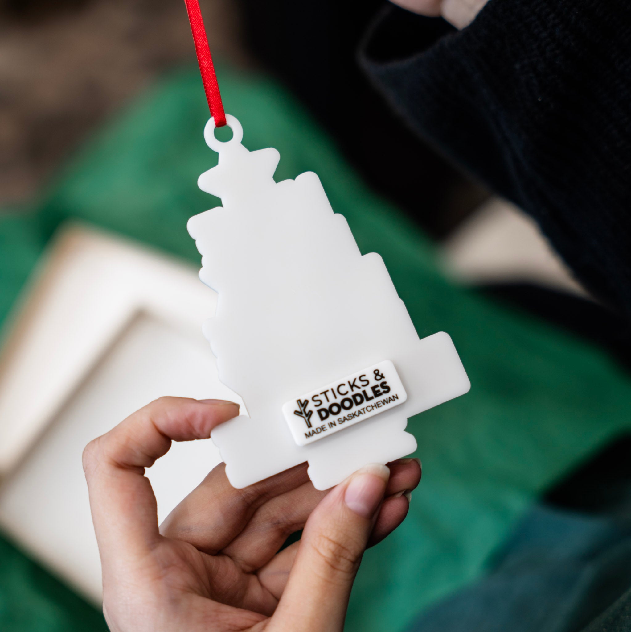 Personalized Family Name Tree Ornament