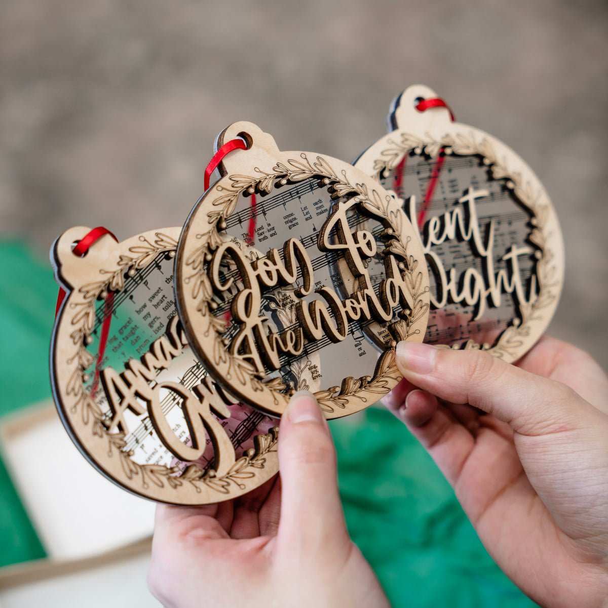 Classic Christmas Music Ornament
