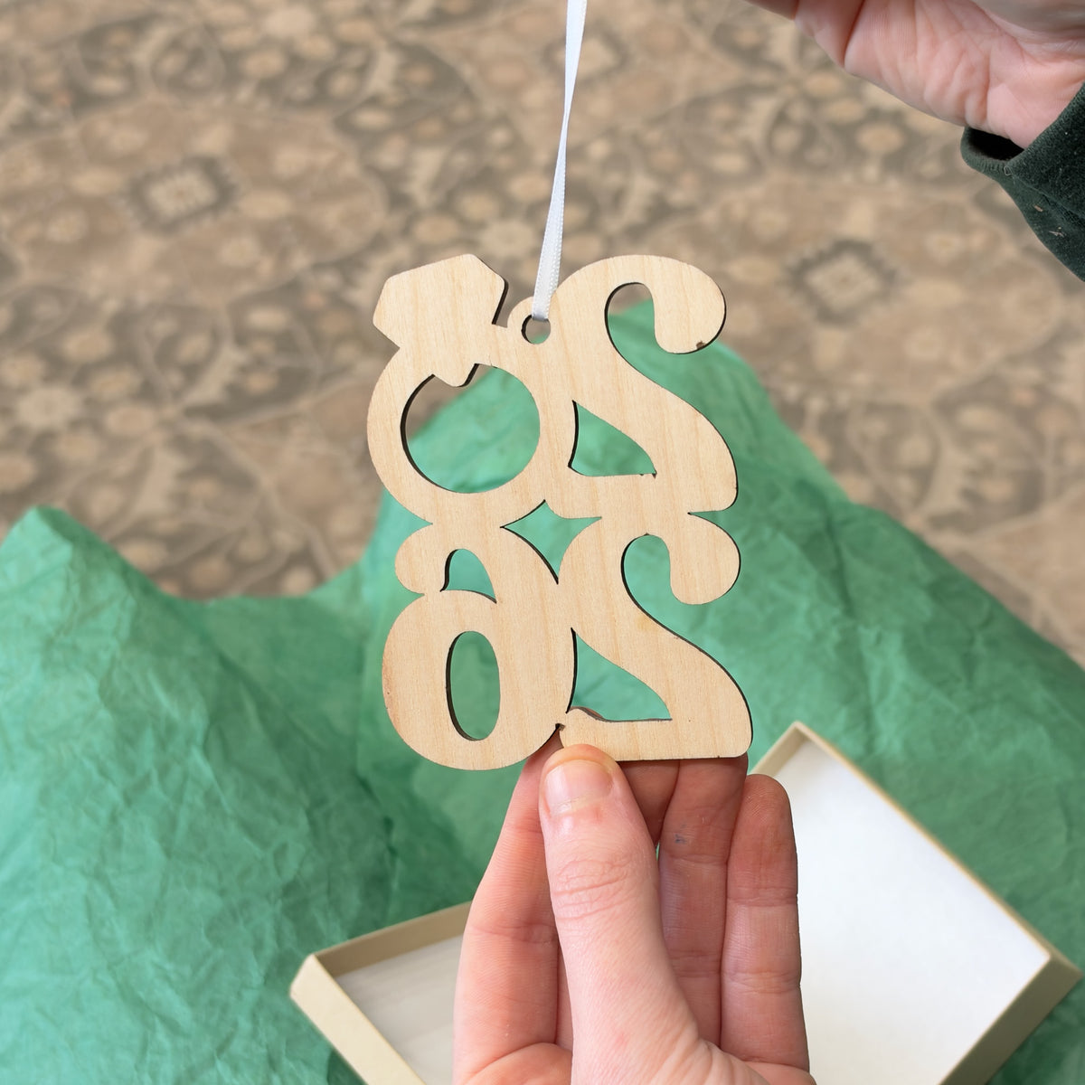 2026 Engagement Ring Ornament