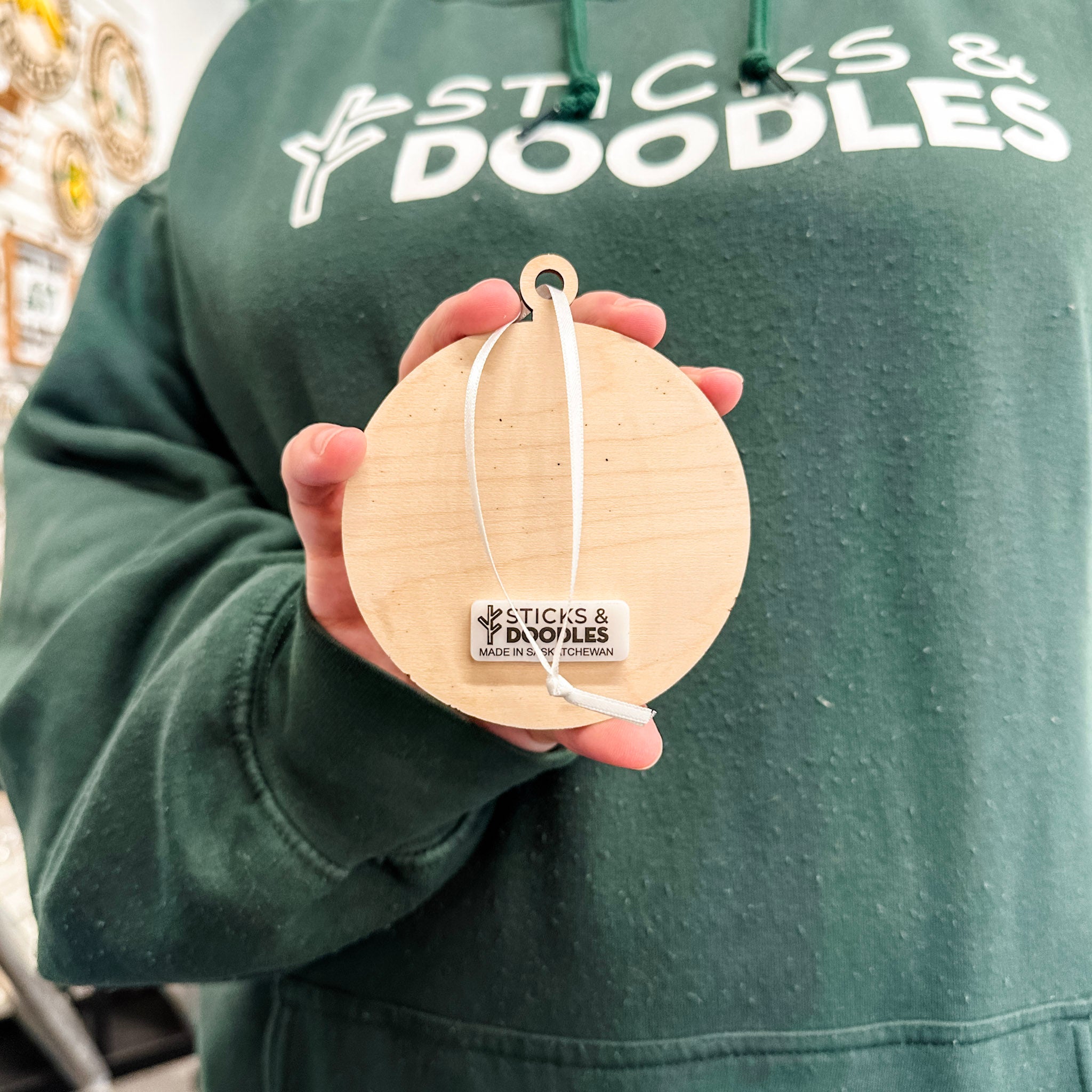 A Good Friend is Like a Good Bra • 3D Wood Ornament, Magnet, or Mini Sign • For Friends