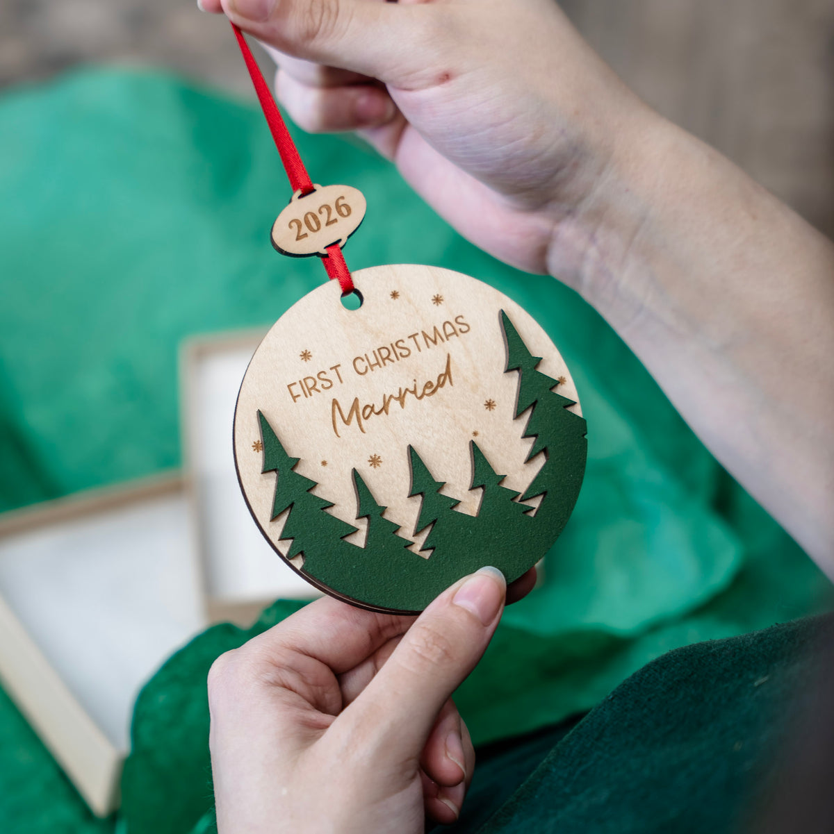 #Ornament Text_Married
