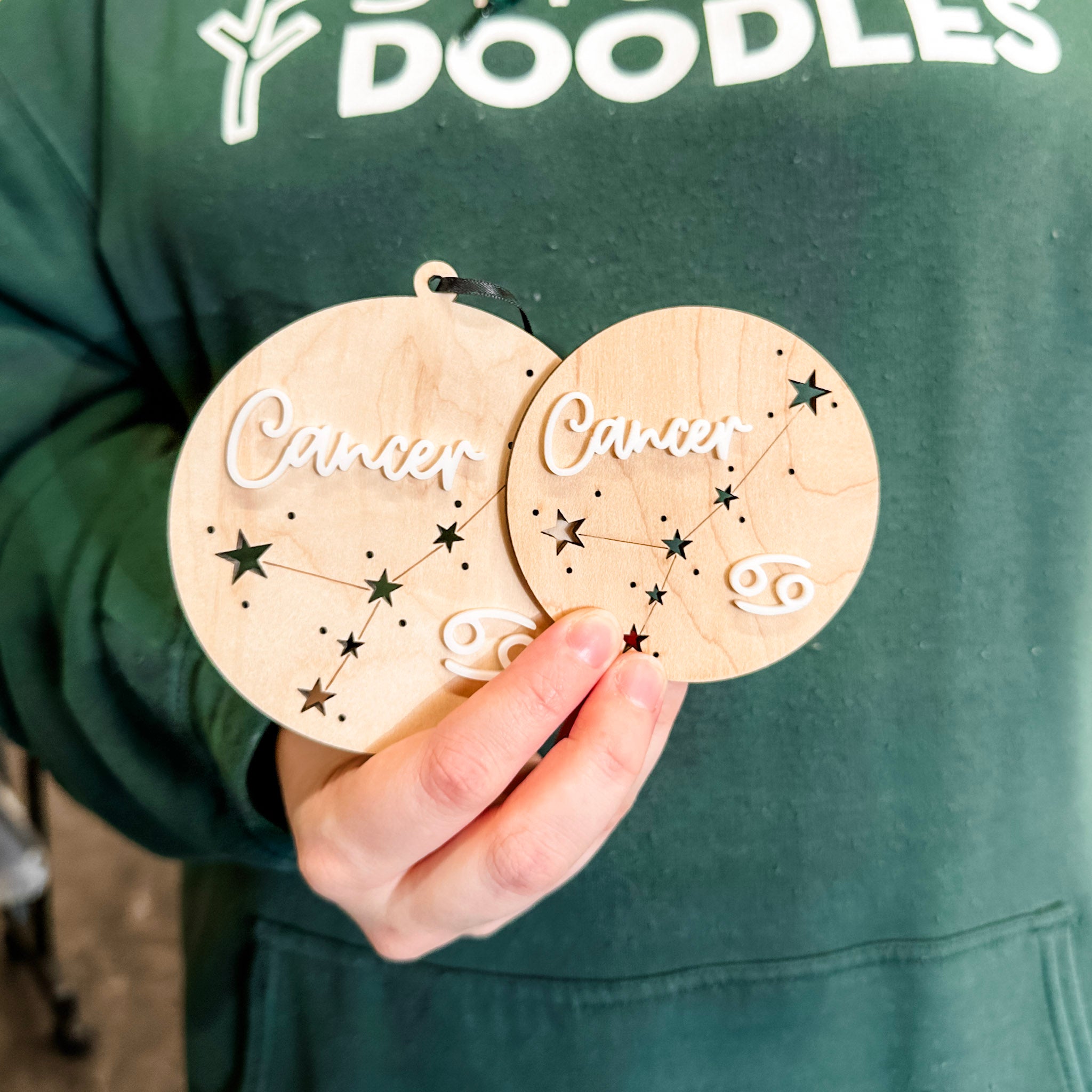 Zodiac Star Signs • Wood Ornament, Magnet, or Mini Sign • For Astrology Lovers