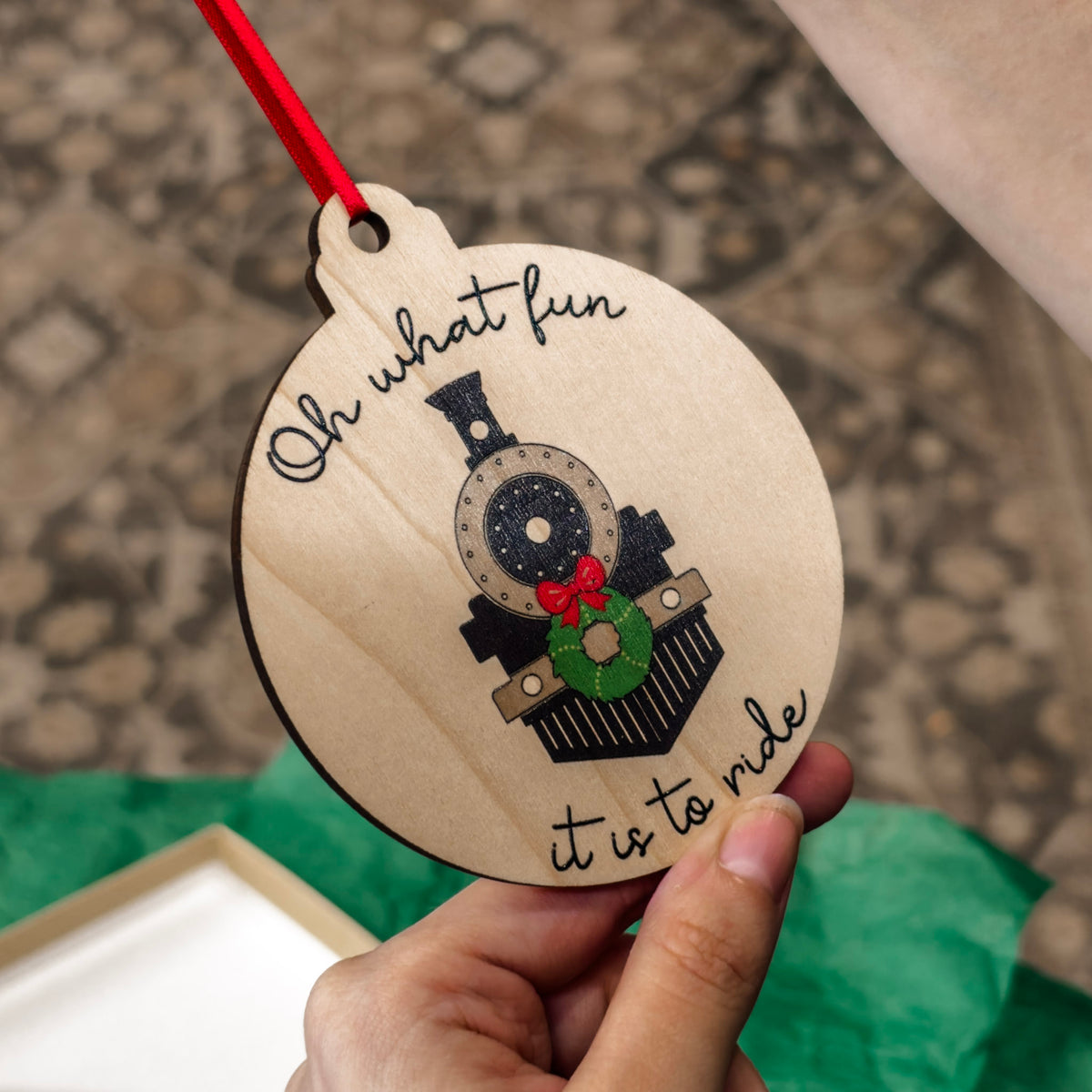 #Ornament_Train