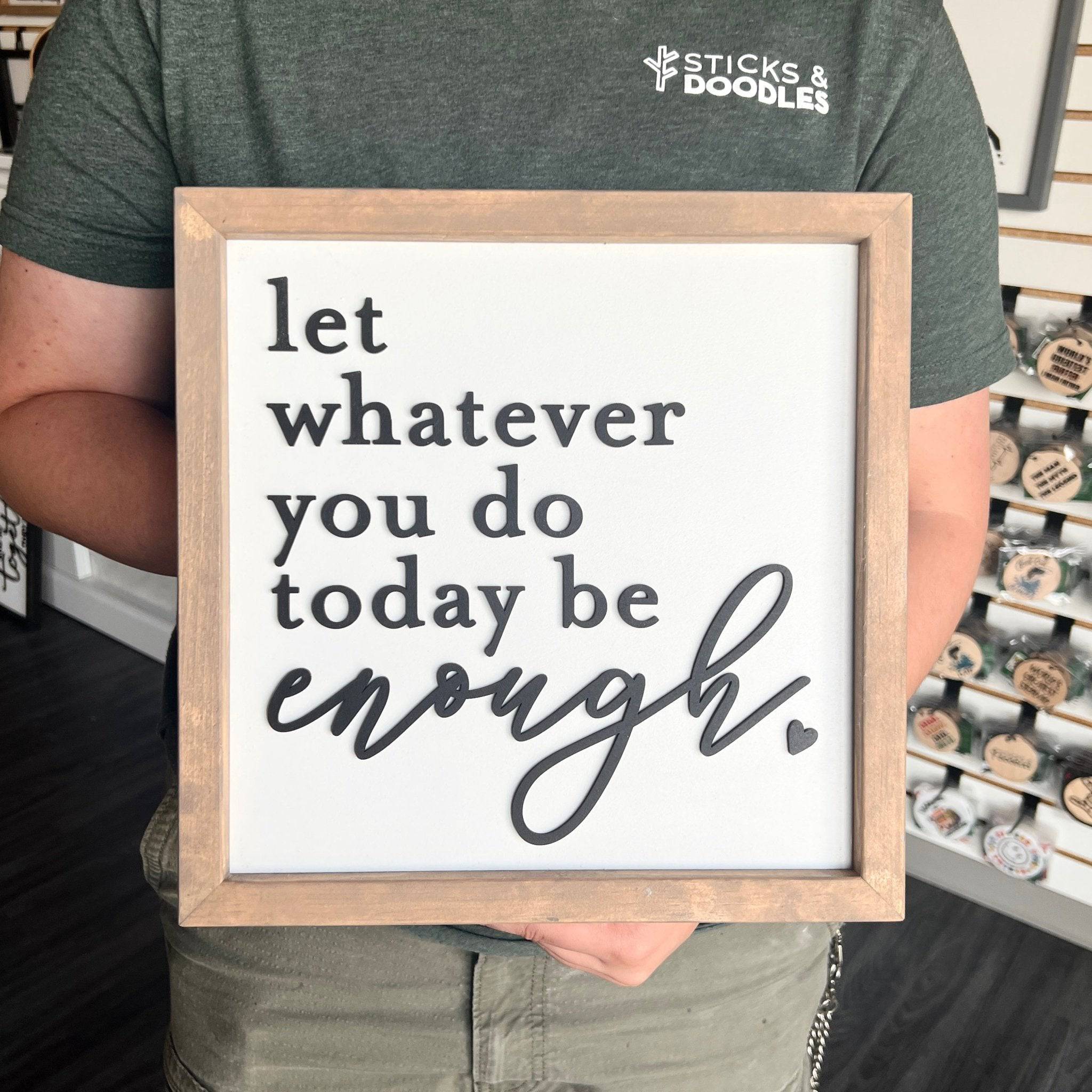 Framed Quote Signs