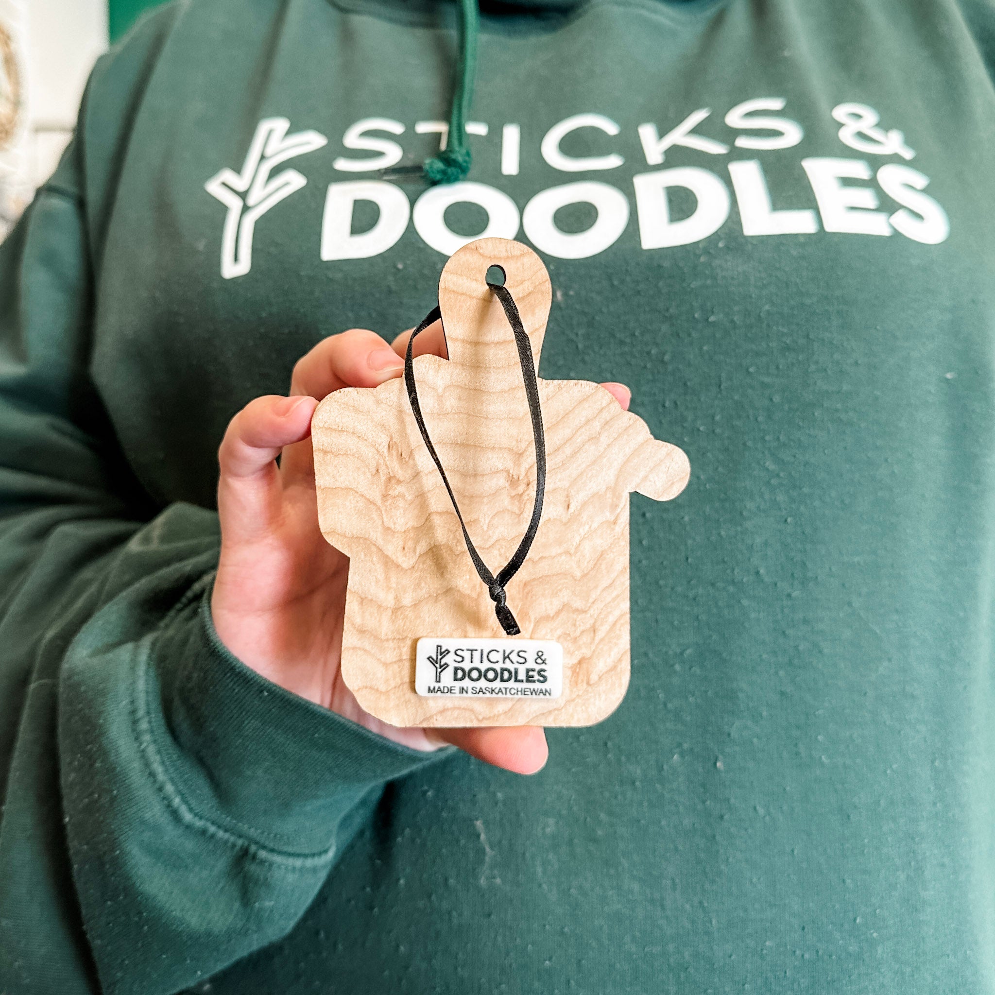 Grandma's Perfect Batch • Personalized Wood Ornament • For Families