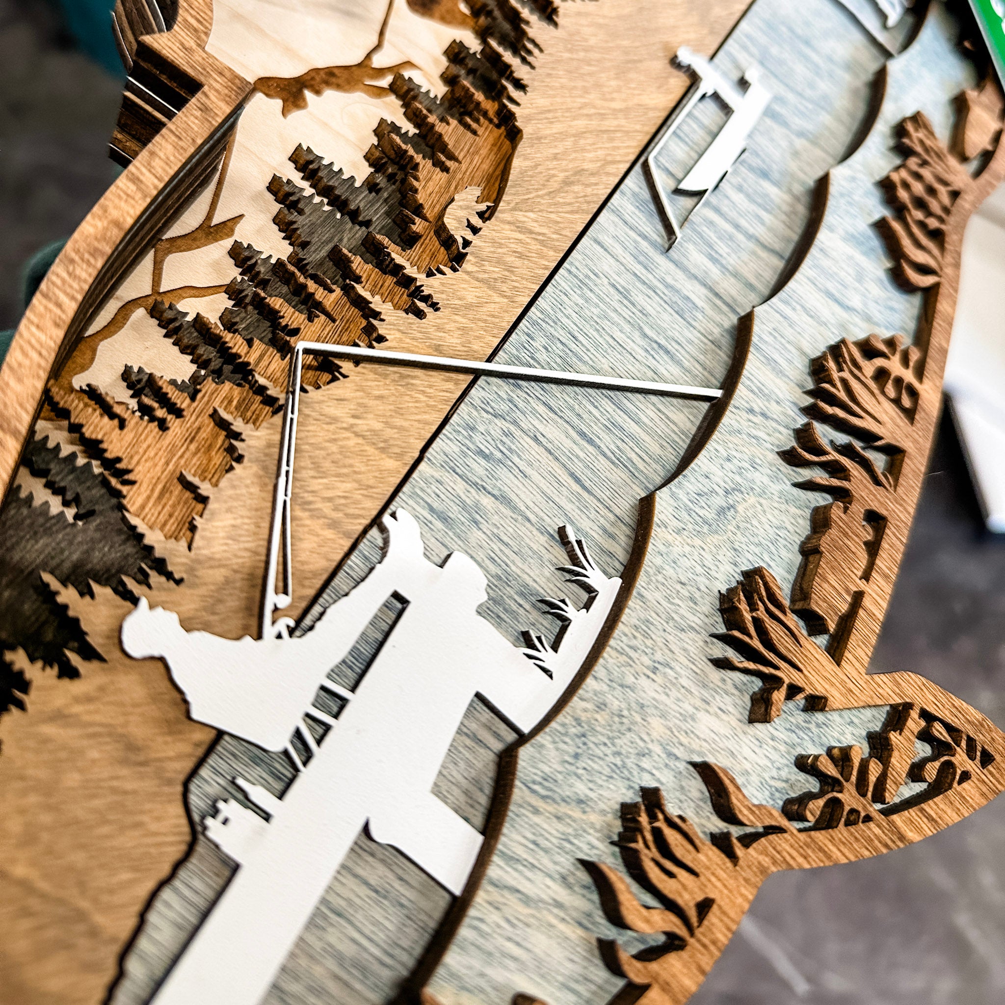 The Fish Wood Artwork