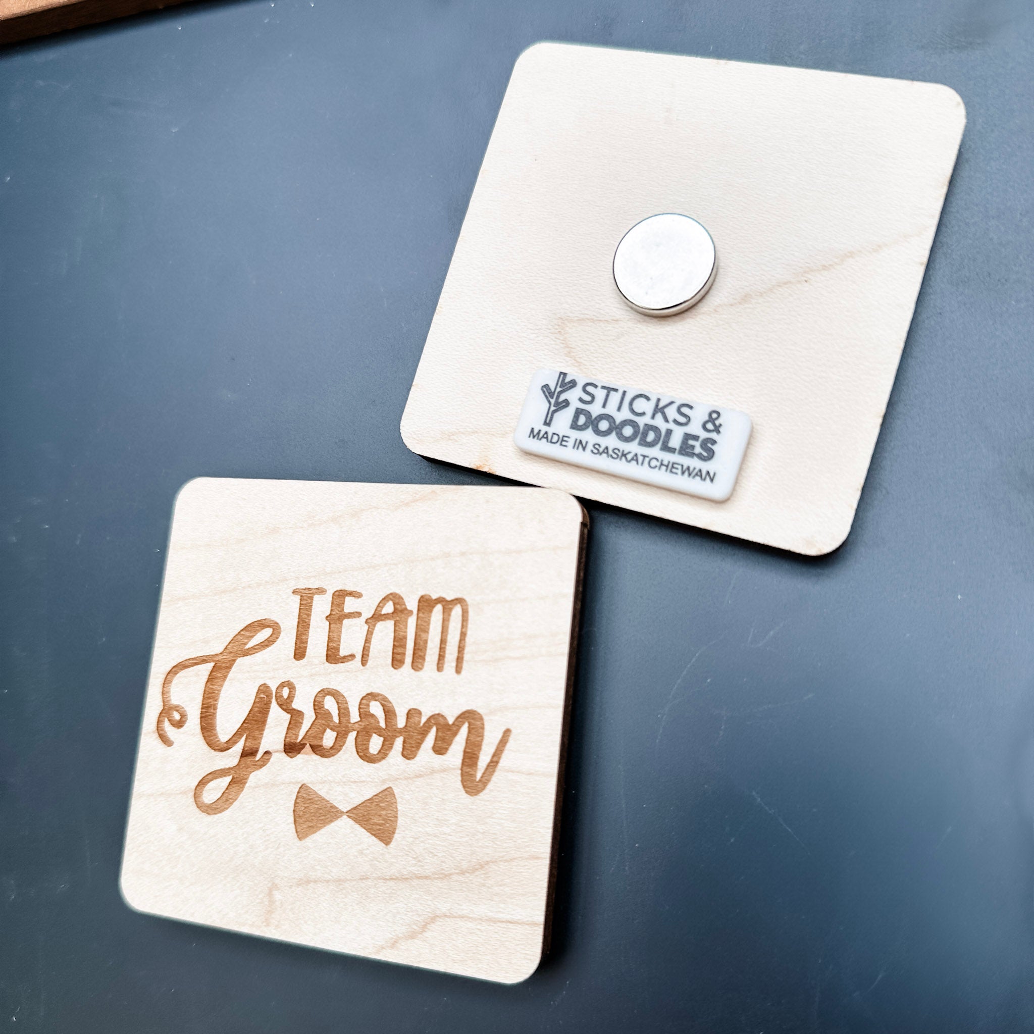 Assorted Variety • Engraved Wood Magnets