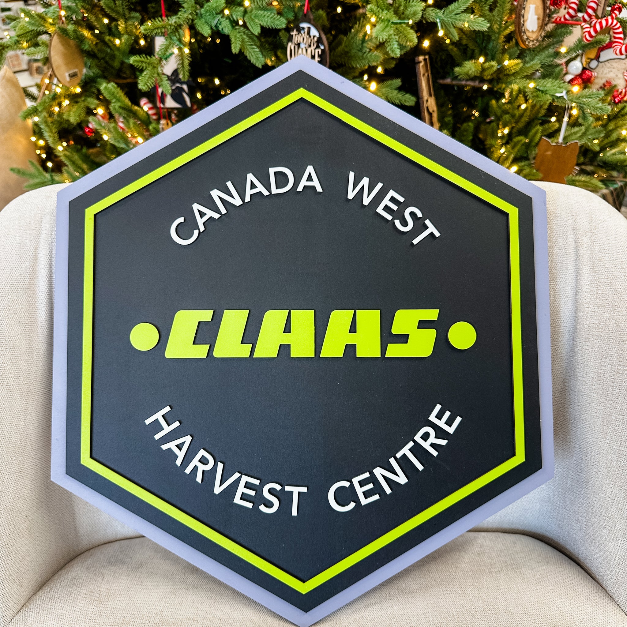 Premium Custom Shaped Wood Logo • Handcrafted 3D Painted Sign
