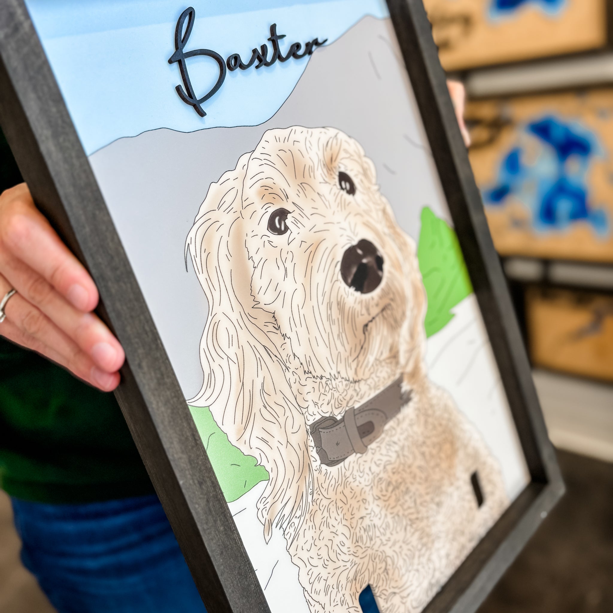 #Art Style_(2 to 4 Weeks) Colour Acrylic Print - Most Popular