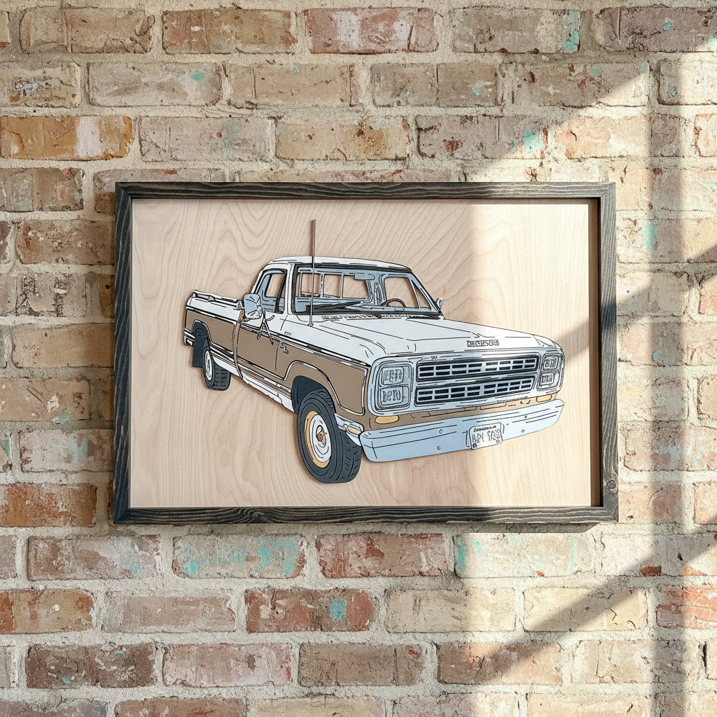 #Art Style_(8 to 12 Weeks) 3D Hand Painted Wood - Premium