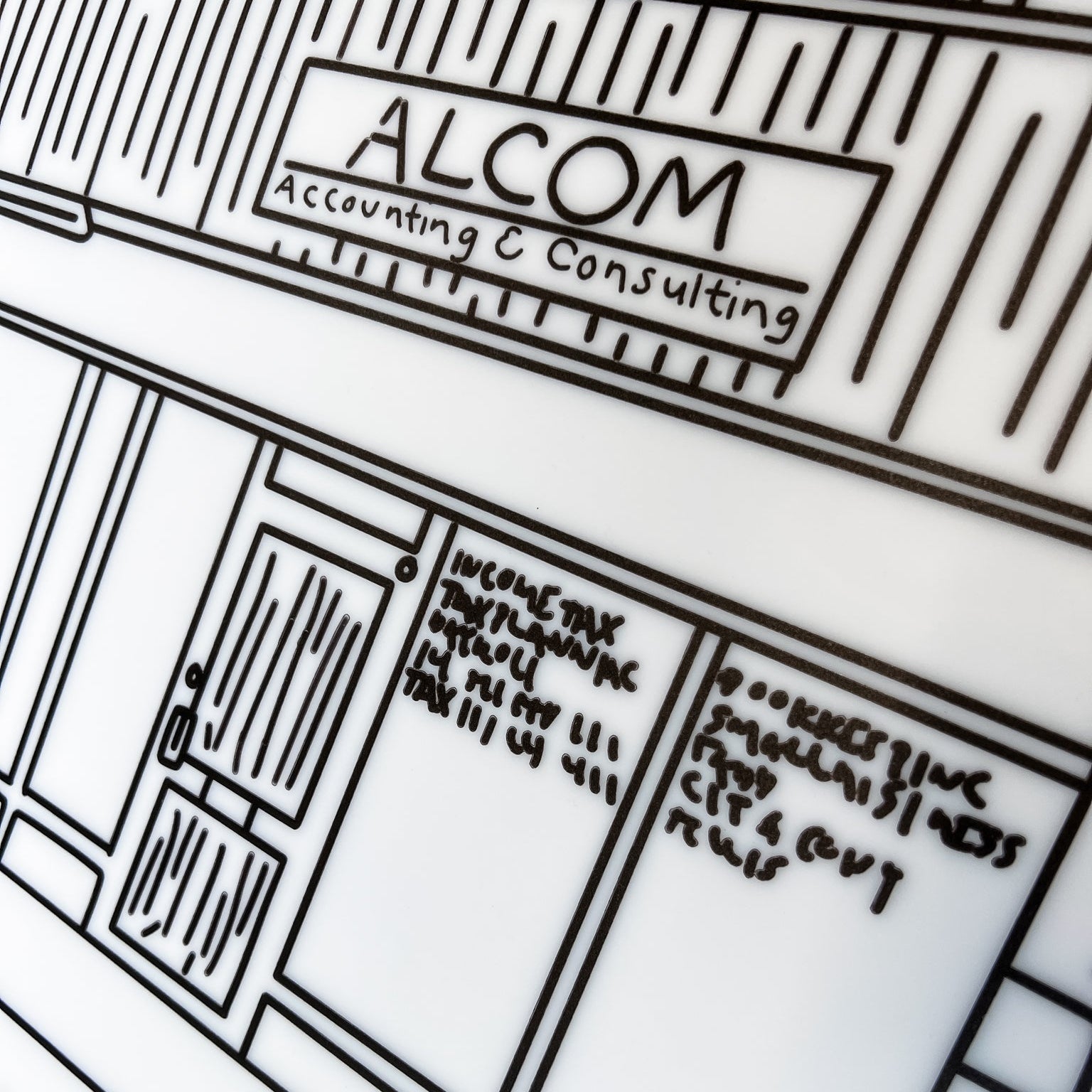 (2 to 4 Weeks) Black and White Acrylic Print