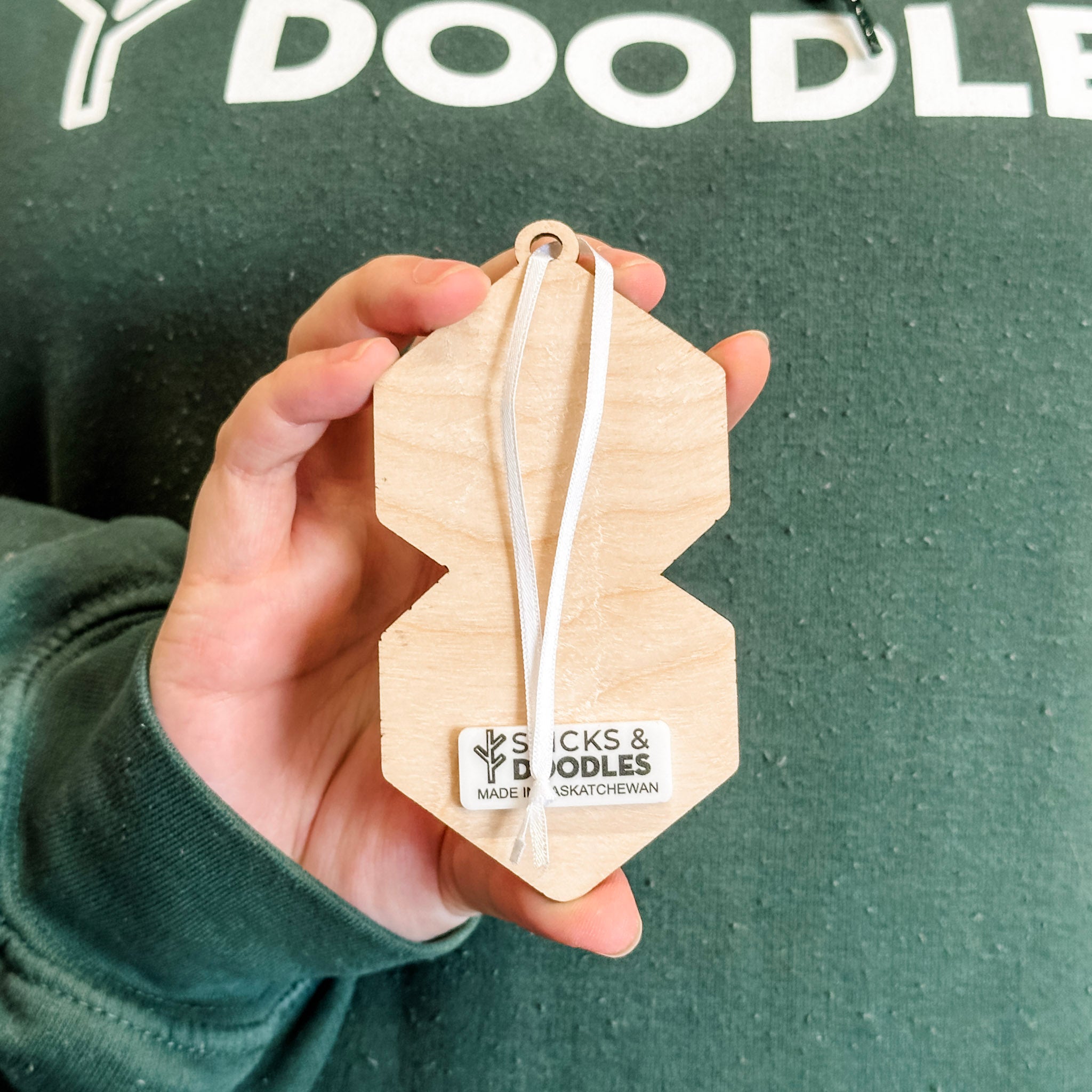 Retro Doodle 'S' That Everyone Drew Ornament