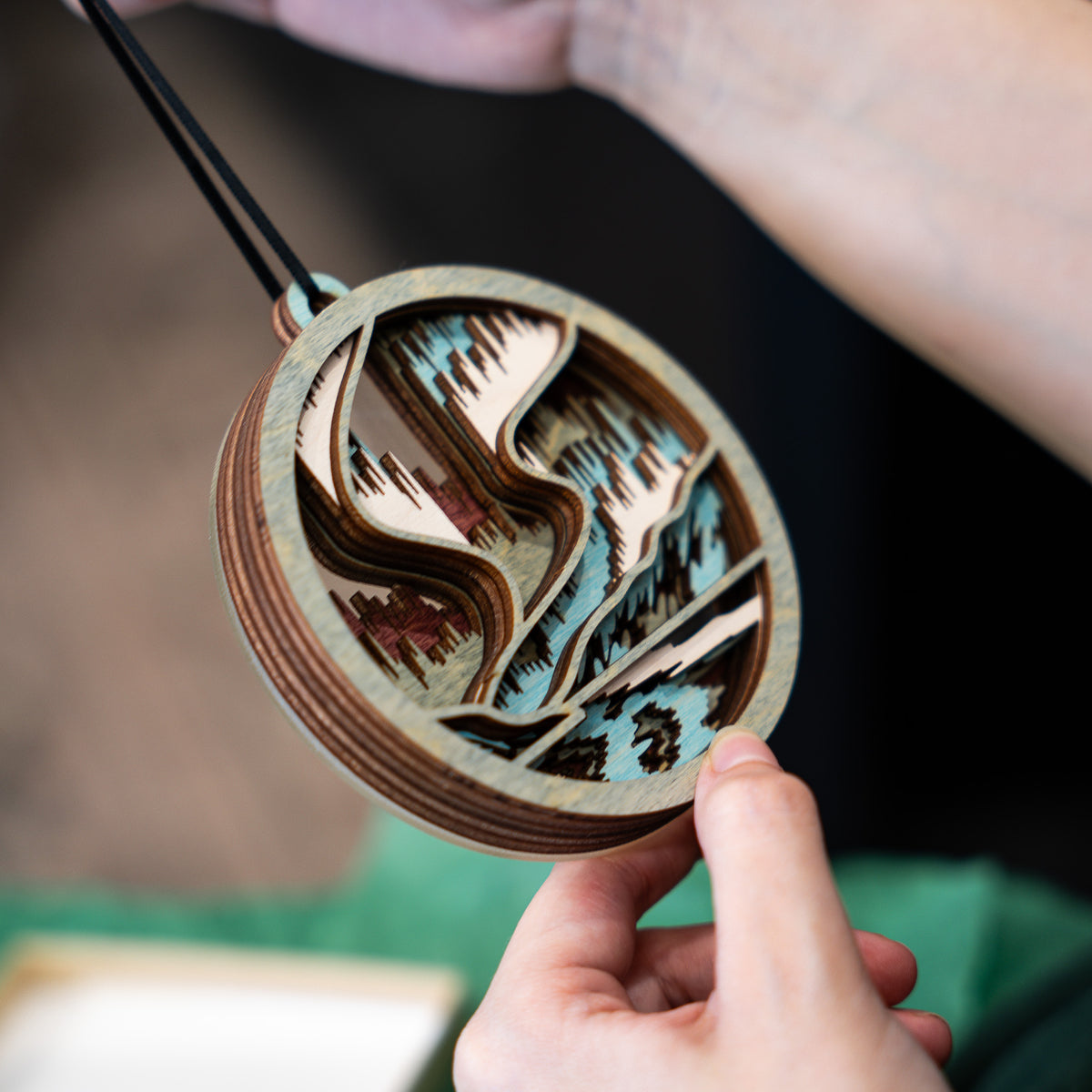 Premium Northern Lights Ornament