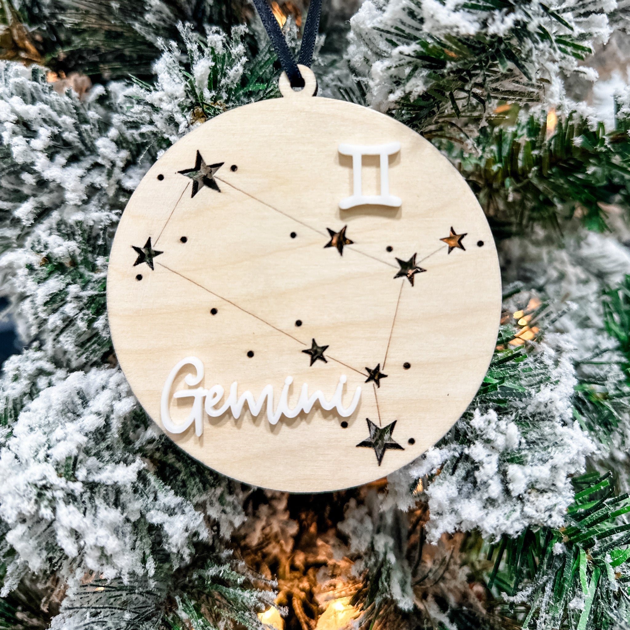 Zodiac Star Signs • Wood Ornament, Magnet, or Mini Sign • For Astrology Lovers