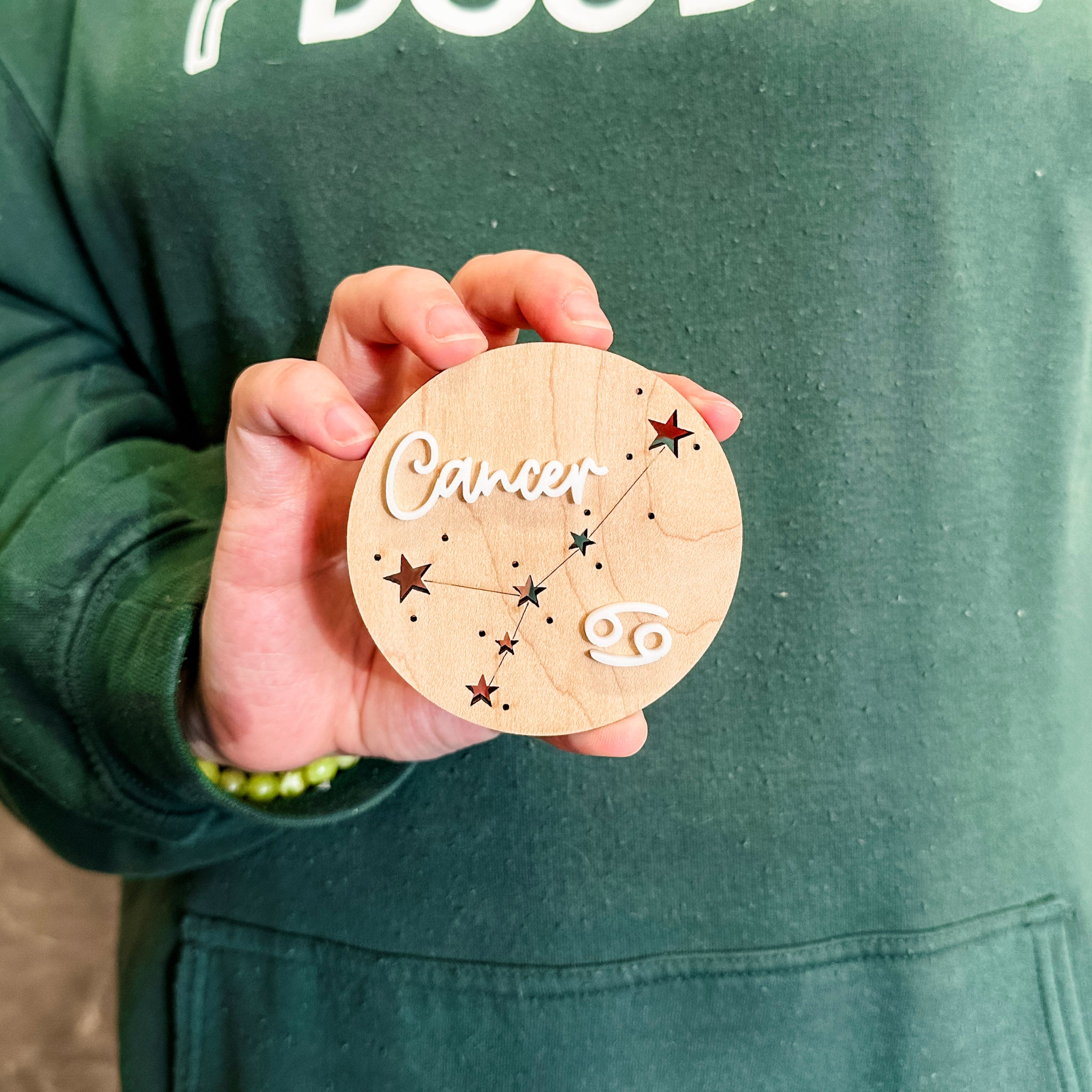 Zodiac Star Signs • Wood Ornament, Magnet, or Mini Sign • For Astrology Lovers