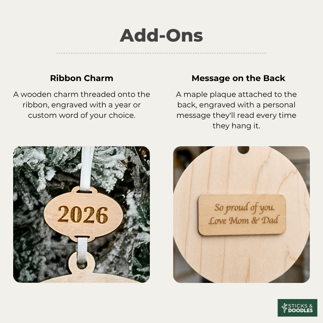 Christmas in Heaven Memorial Ornament