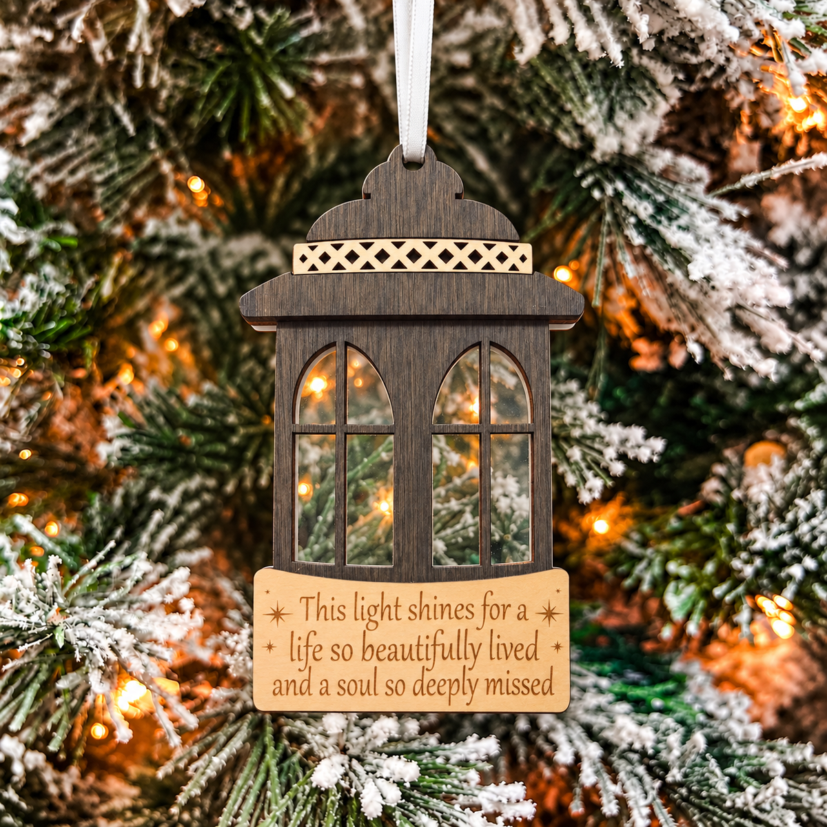 Memorial Lantern Ornament