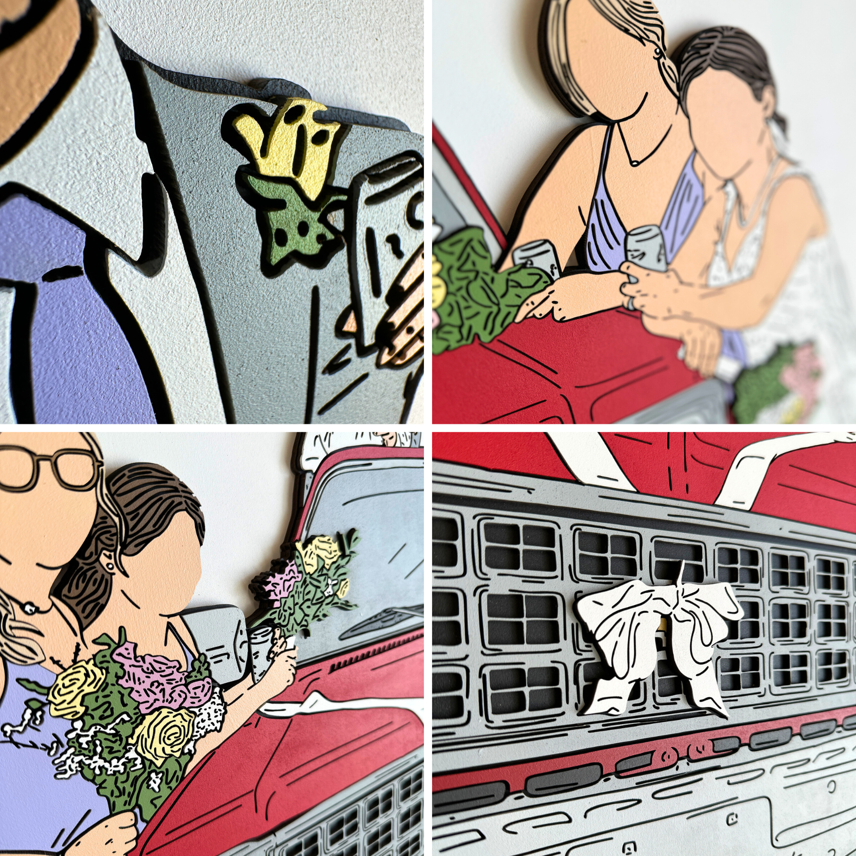 #Art Style_(8 to 12 Weeks) 3D Hand Painted Wood - Premium