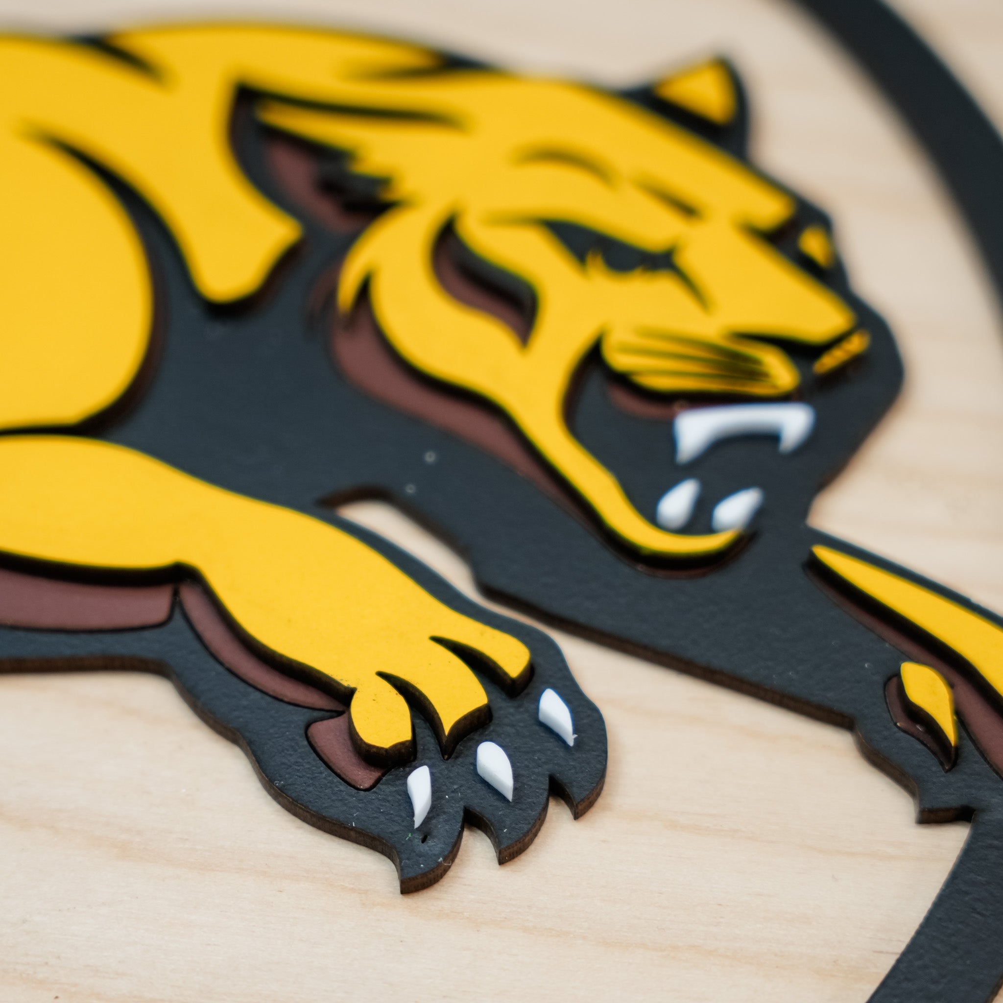 University of Regina Cougars • Personalized 3D Wood Sign • For Students and Fans