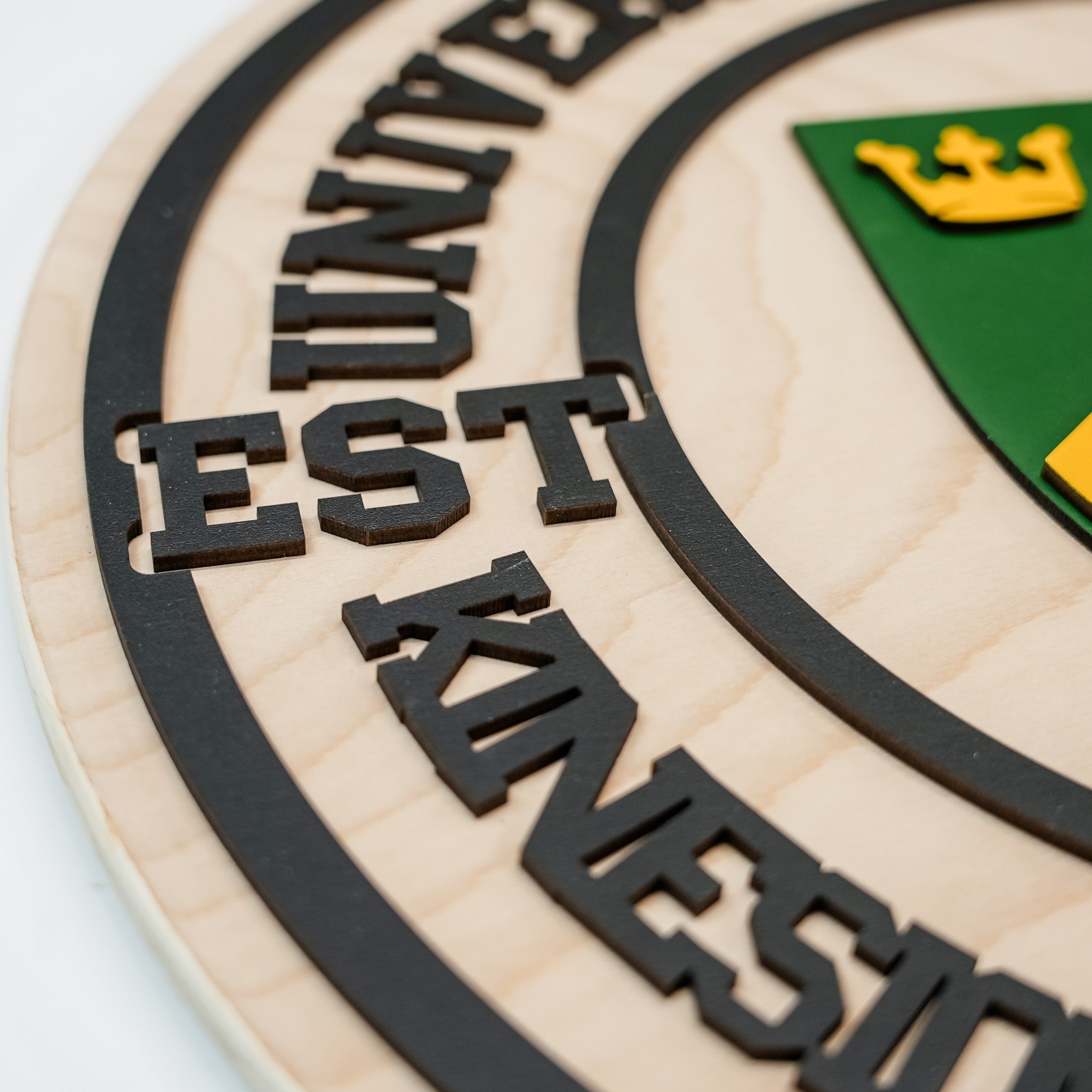 The University of Regina Crest • Personalized 3D Wood Sign • For Students and Proud Parents