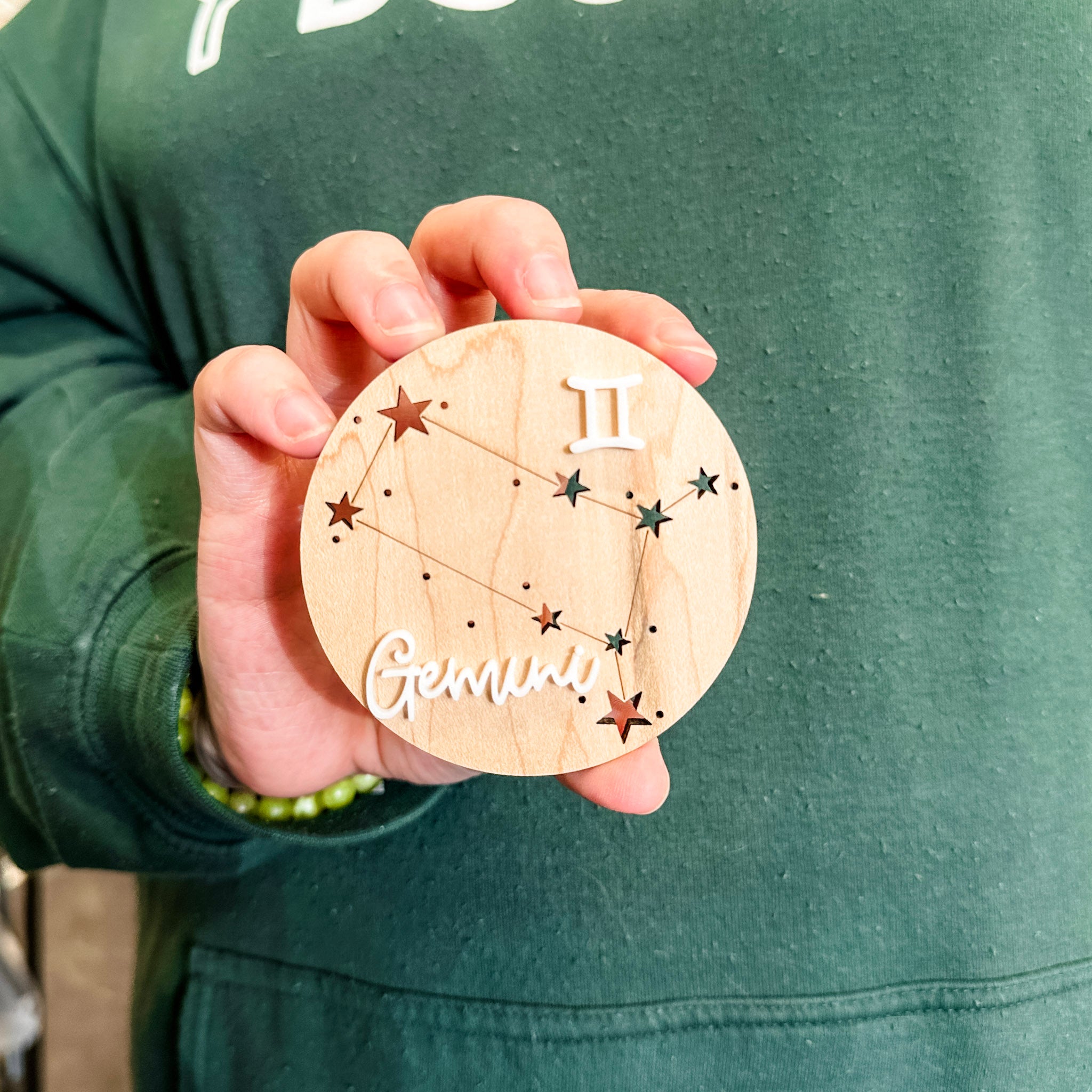 Zodiac Star Signs • Wood Ornament, Magnet, or Mini Sign • For Astrology Lovers