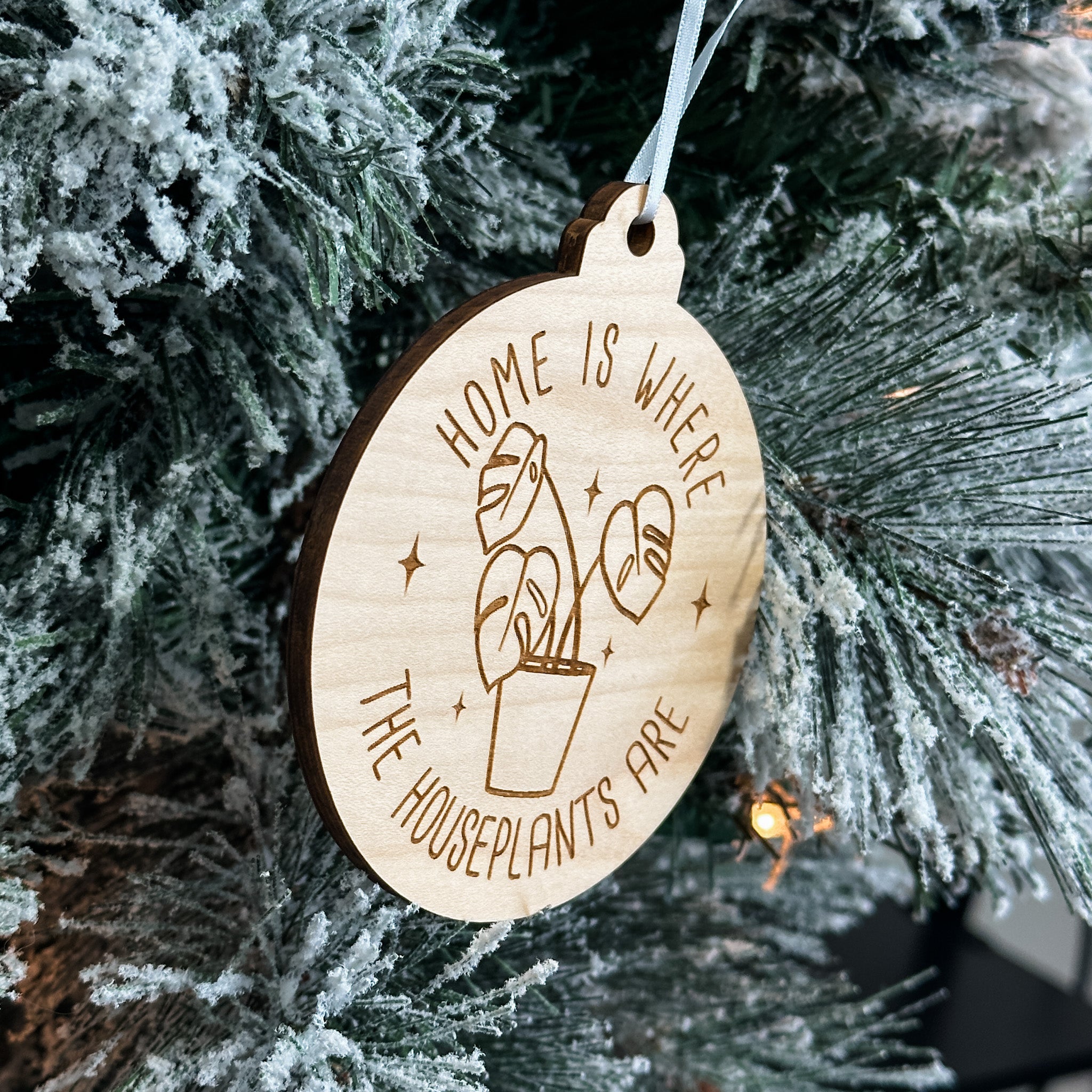 Home is Where the Houseplants Are Ornament