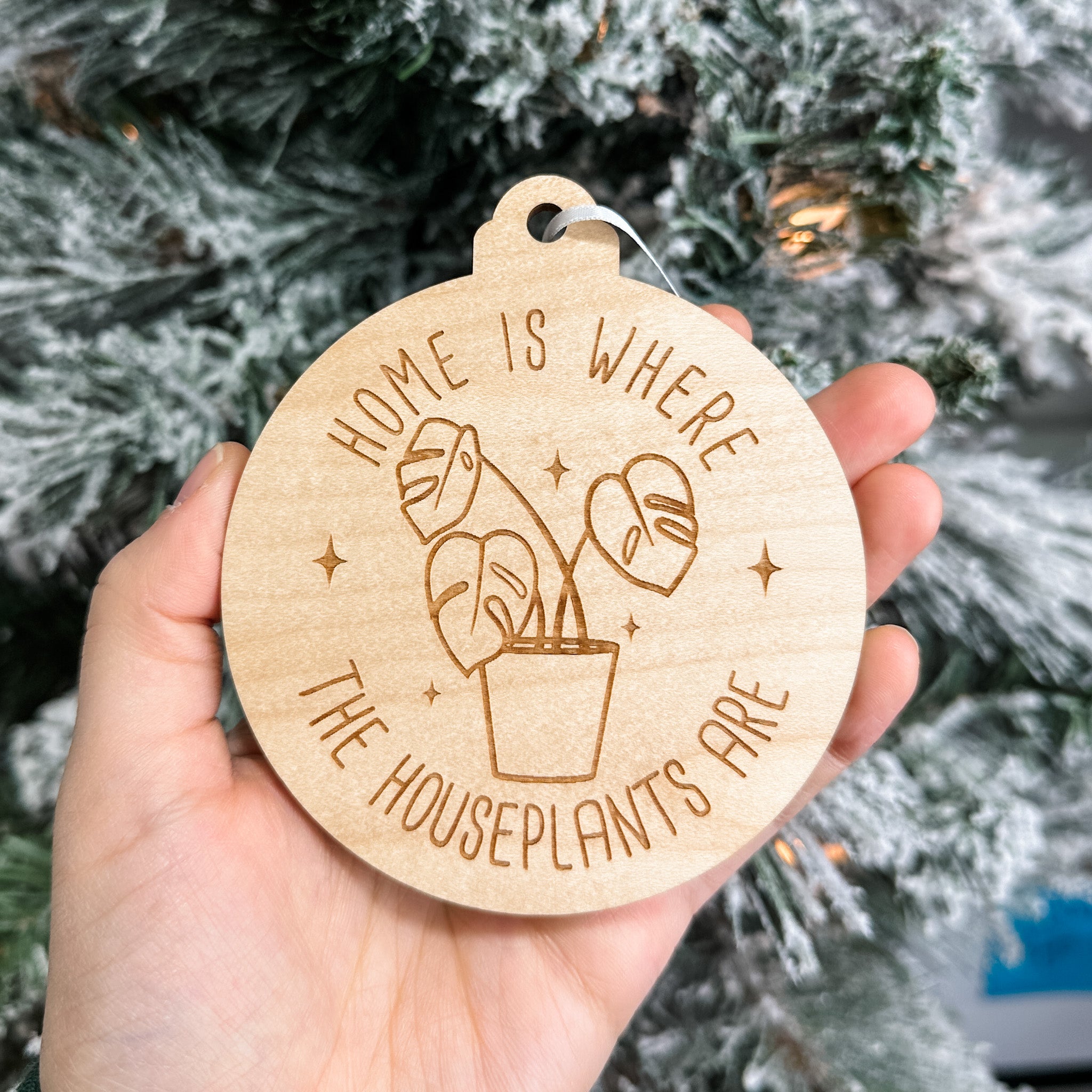 Home is Where the Houseplants Are Ornament