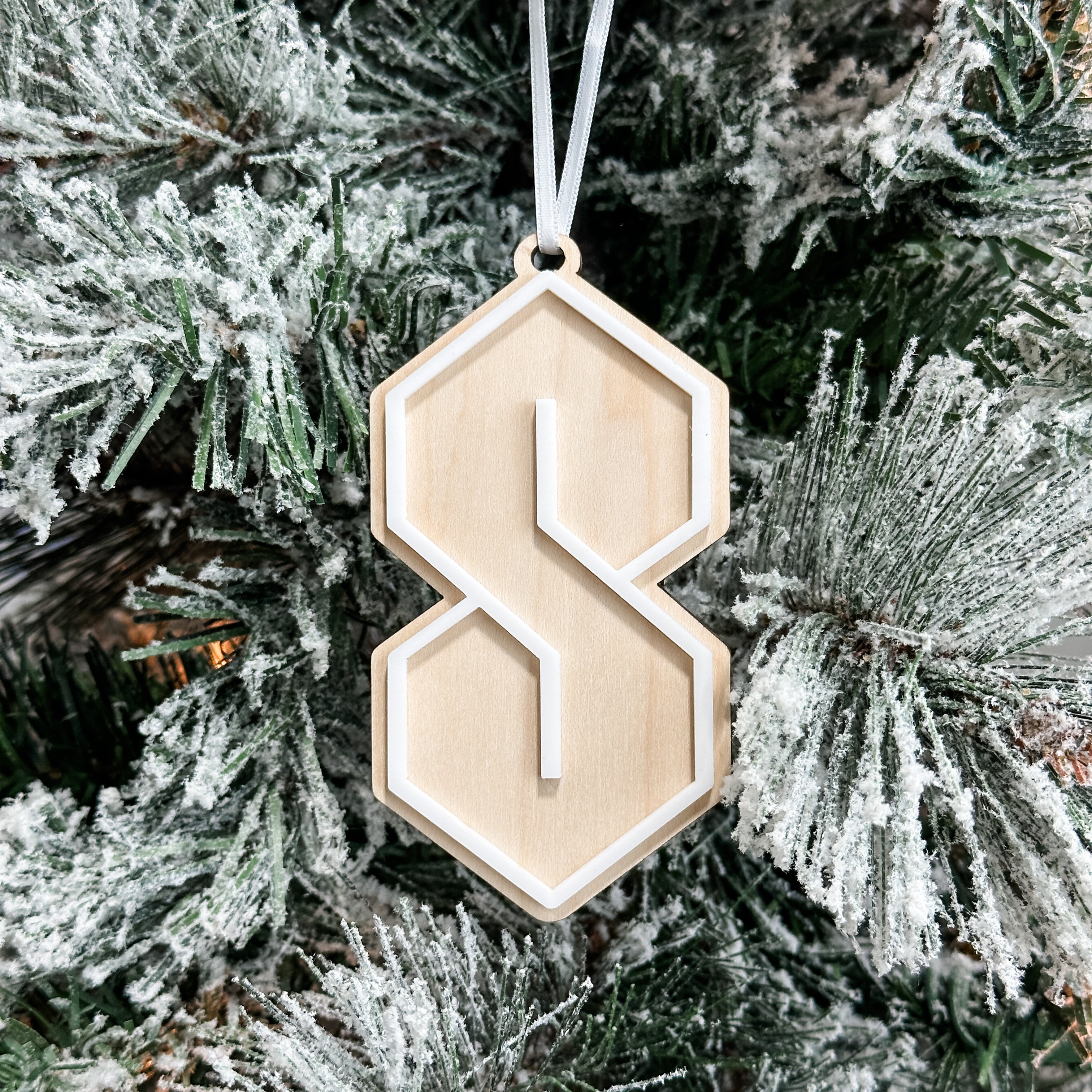 Retro Doodle 'S' That Everyone Drew Ornament