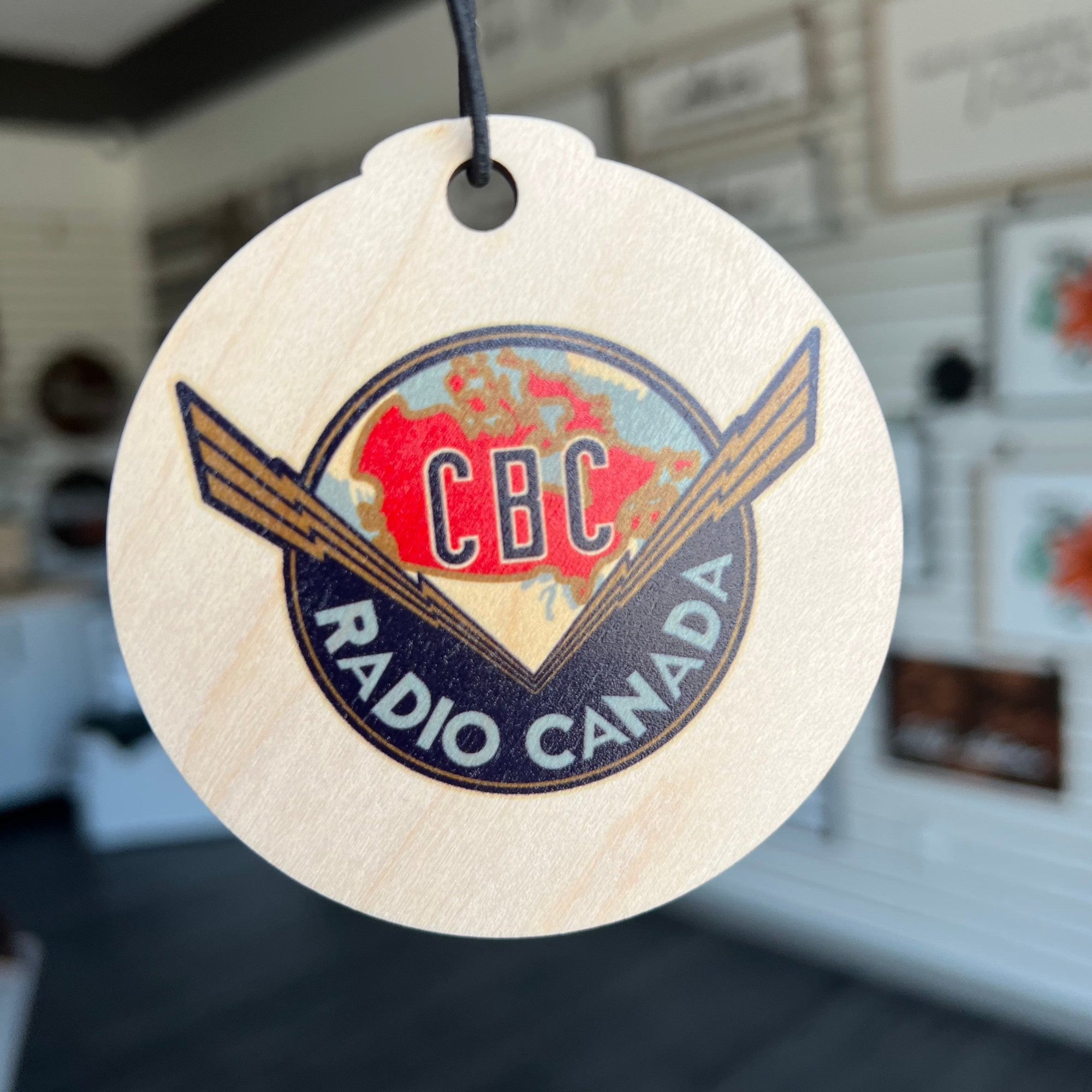 CBC Wooden Collectors Ornament / Magnet (Choose from 6 Logos!) - Sticks & Doodles