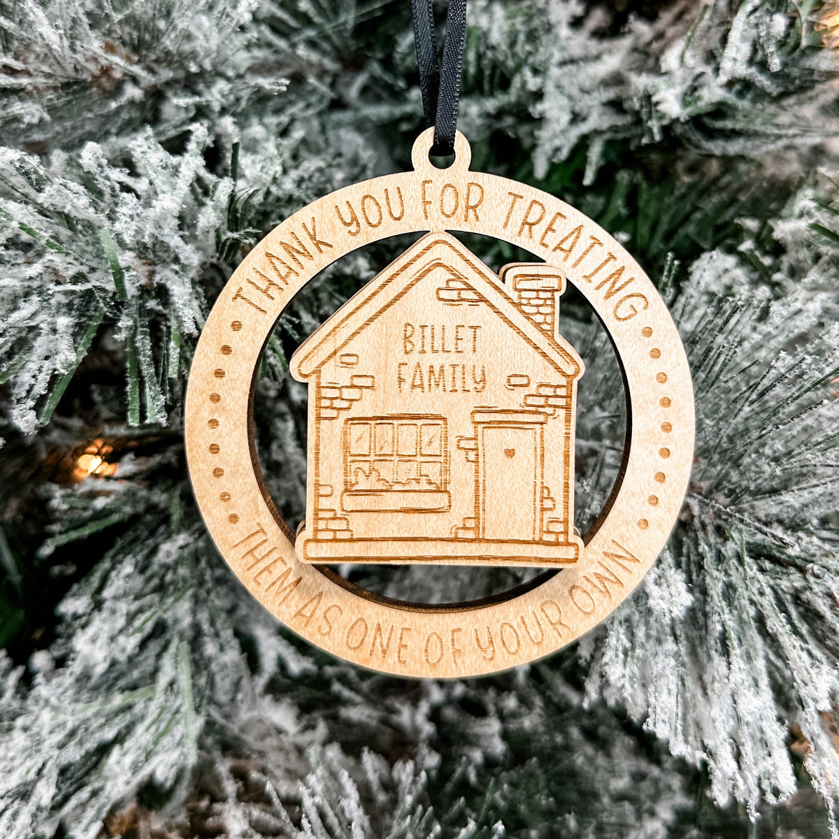 The Billet Family Ornament