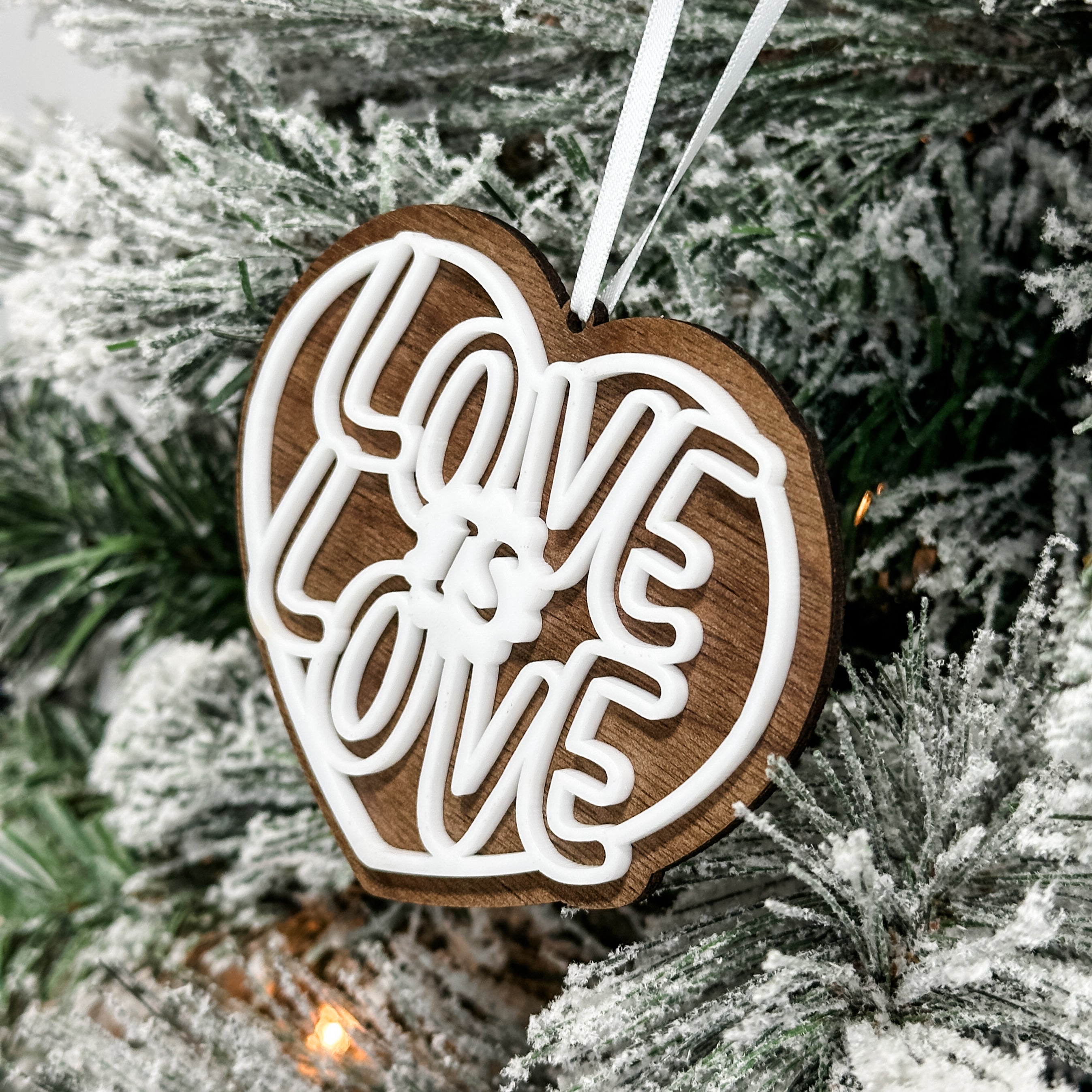 Love Is Love Ornament