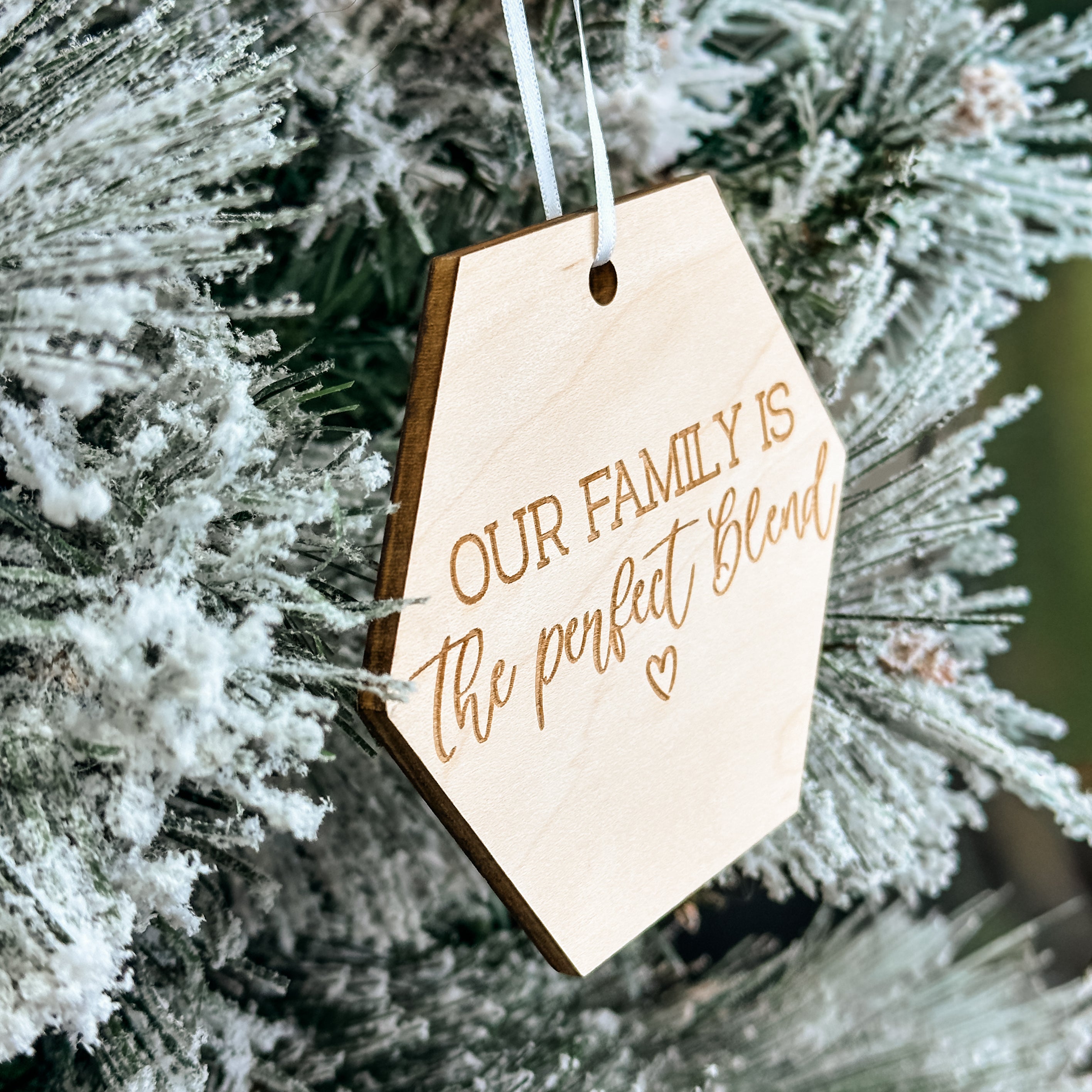Our Family is the Perfect Blend Ornament