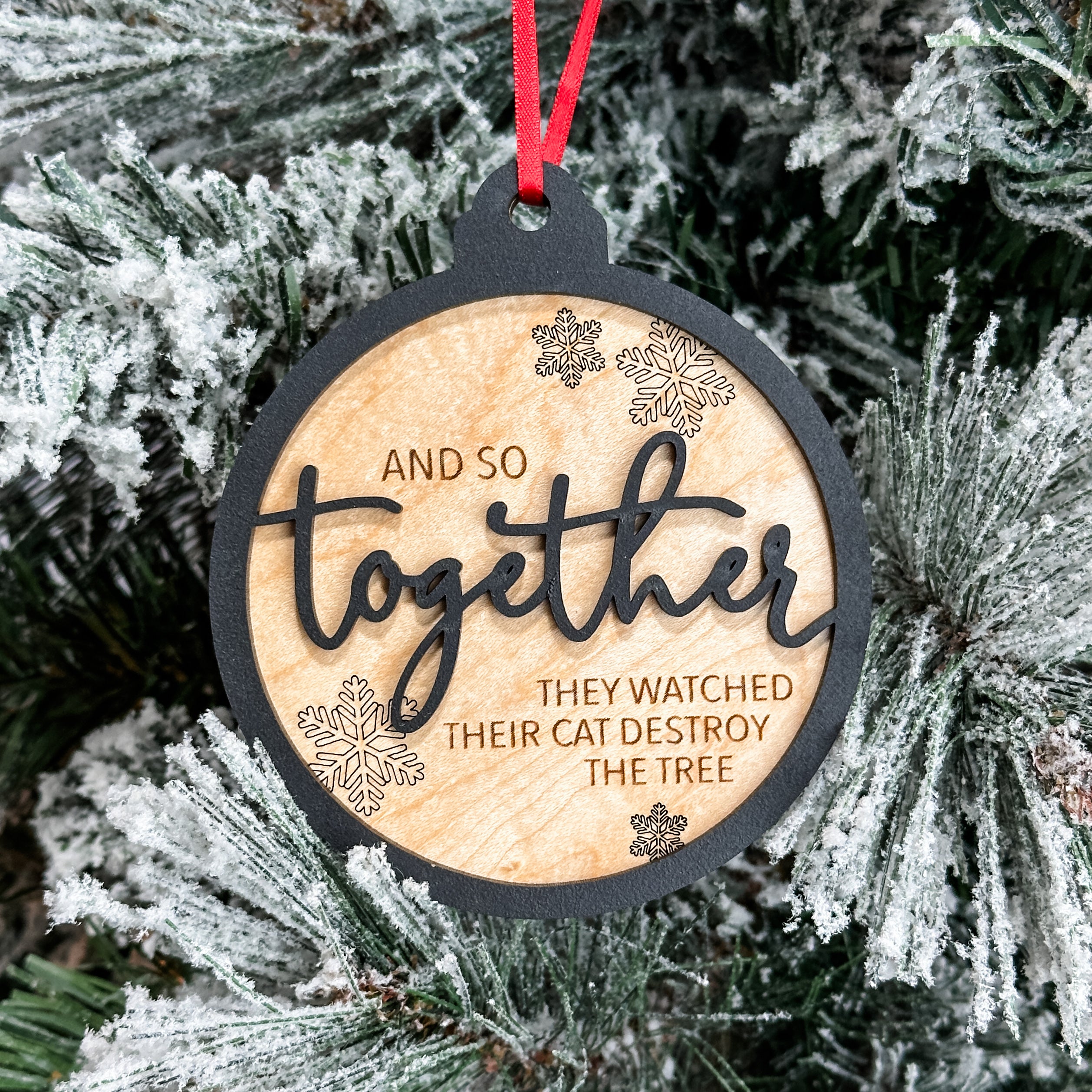 Together They Built a Life They Loved Ornament