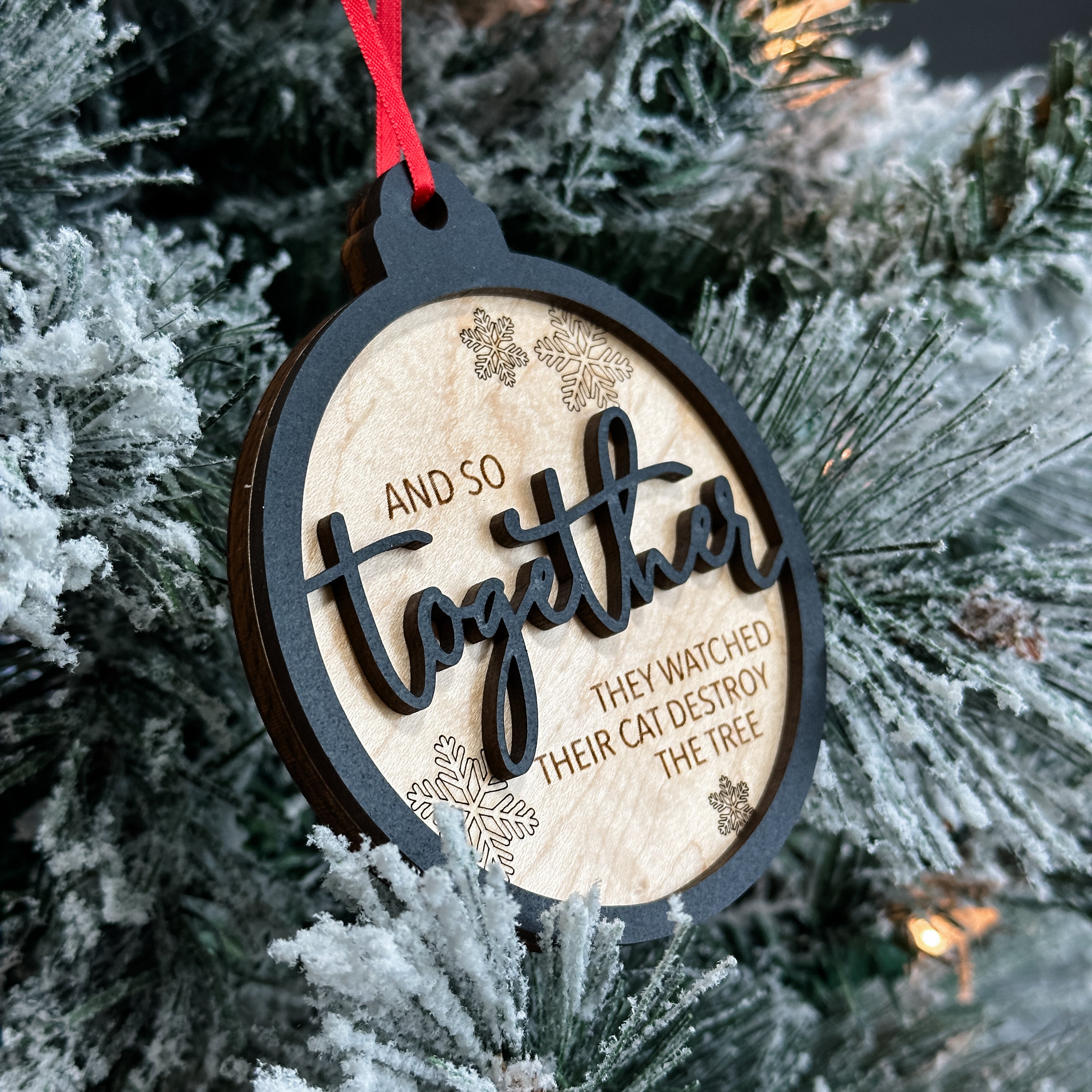 Together They Built a Life They Loved Ornament