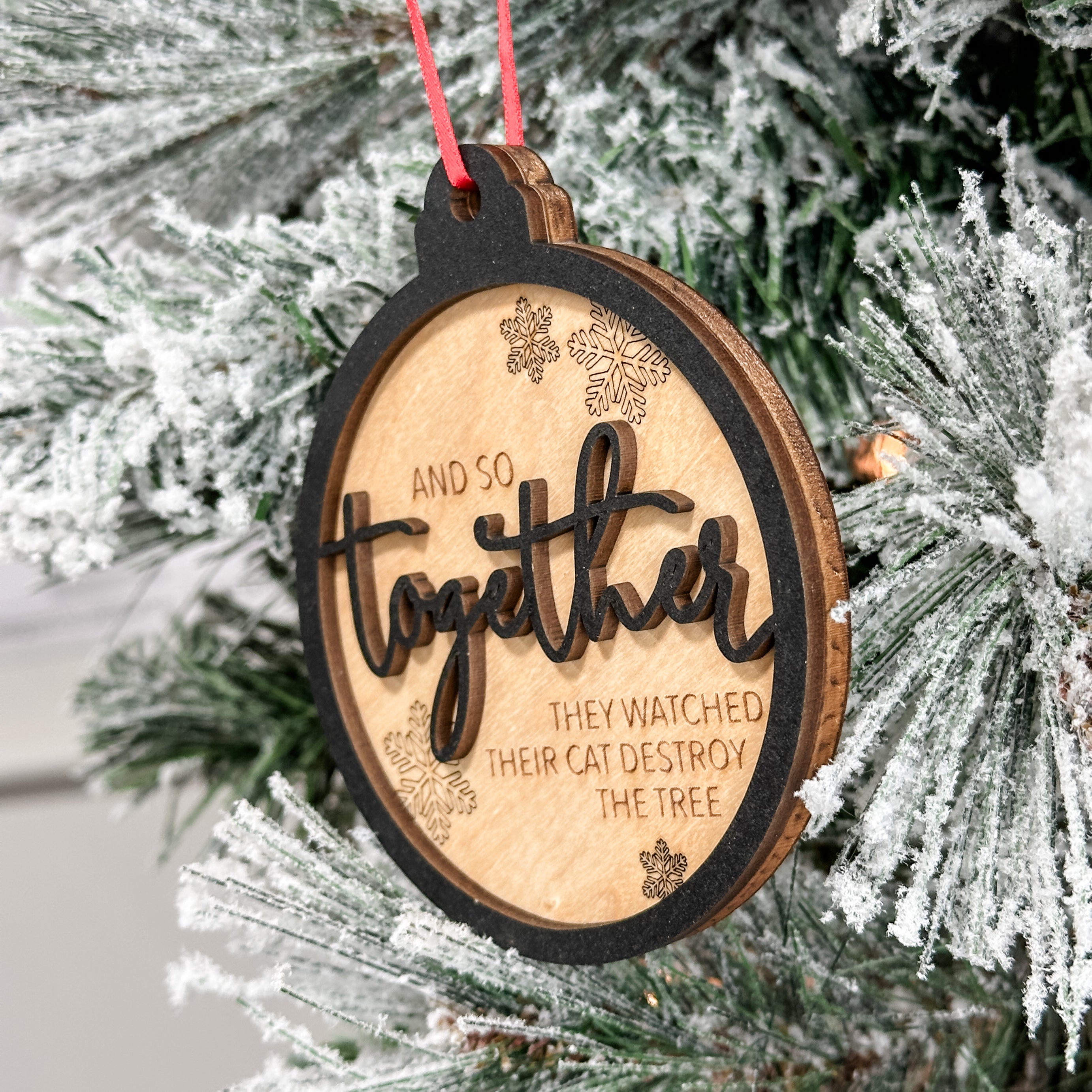 Together They Built a Life They Loved Ornament