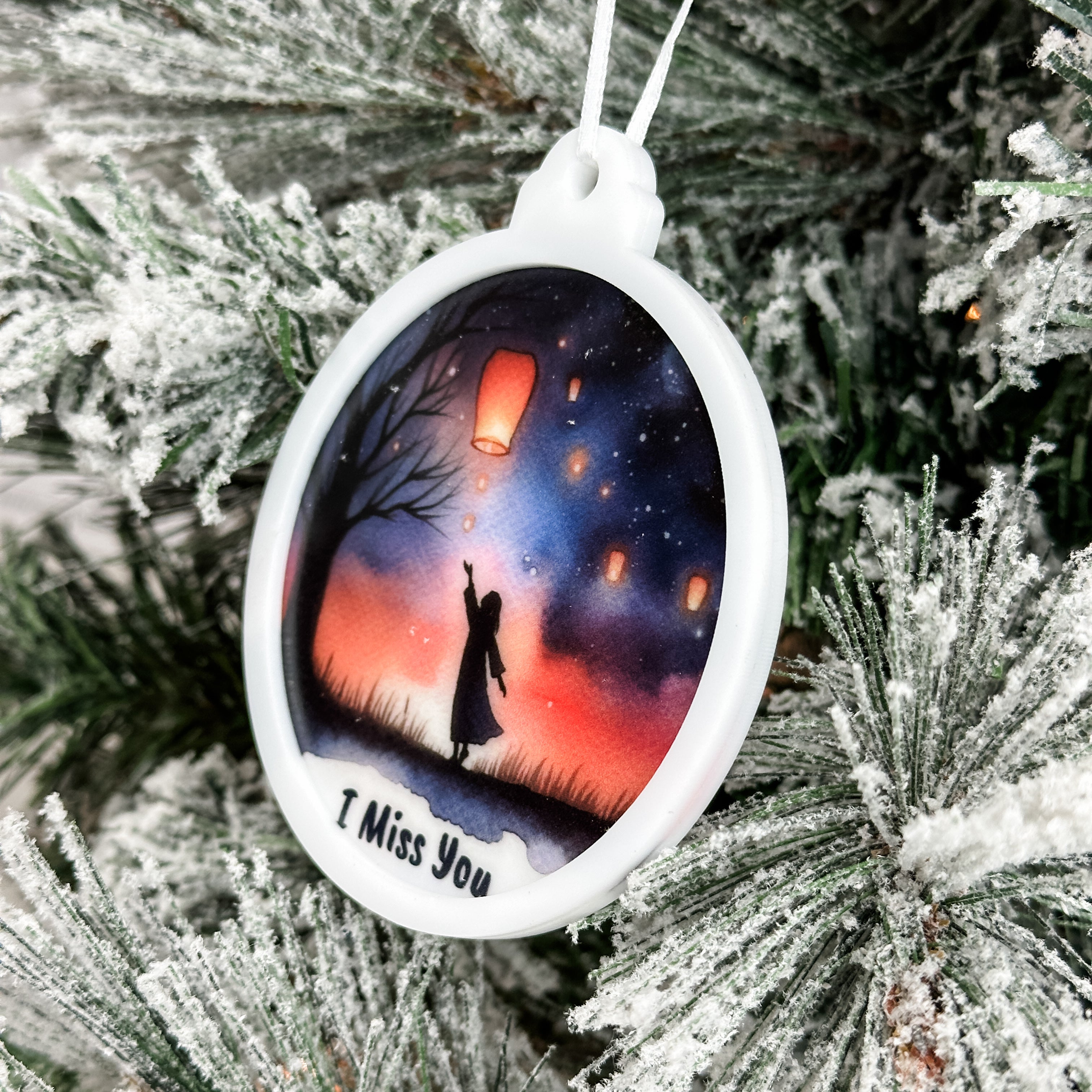 I Miss You • 3D Acrylic Ornament • To Remember Loved Ones