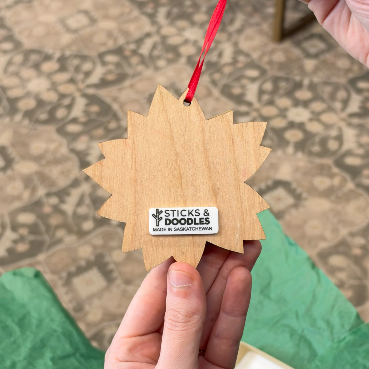 Poinsettia Ornament