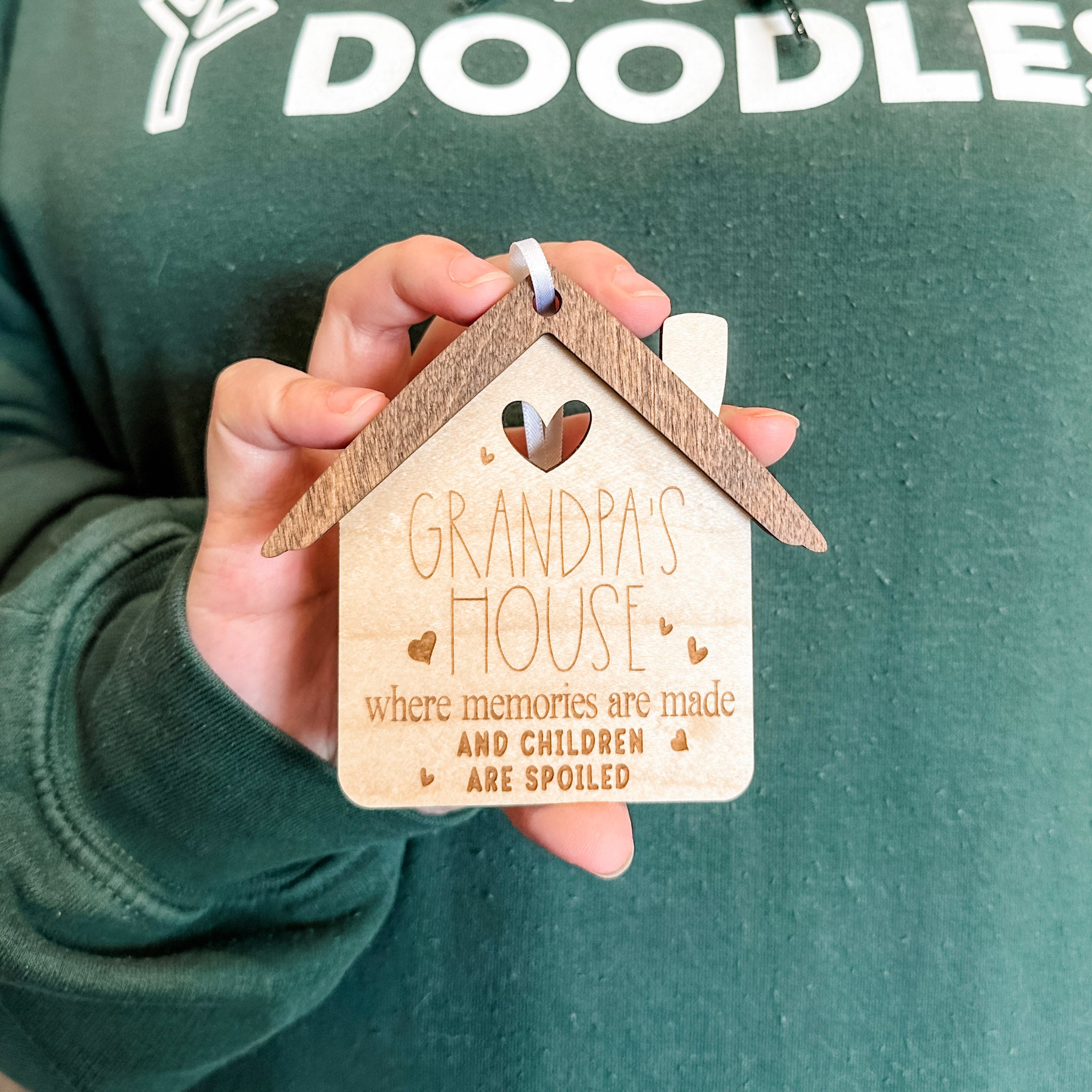 Grandparent's House - Where Memories are Made Ornament