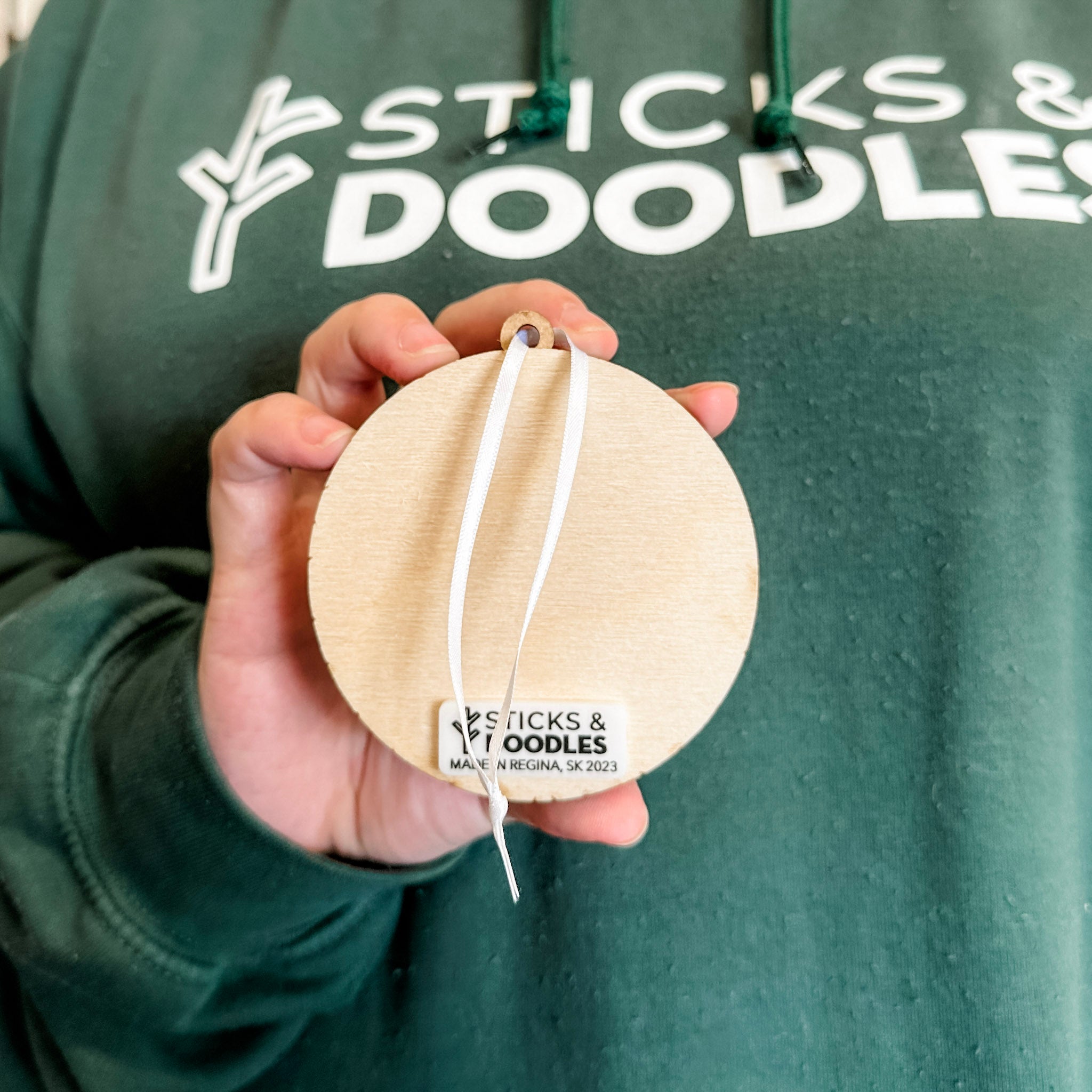 Deer in the Woods Ornament