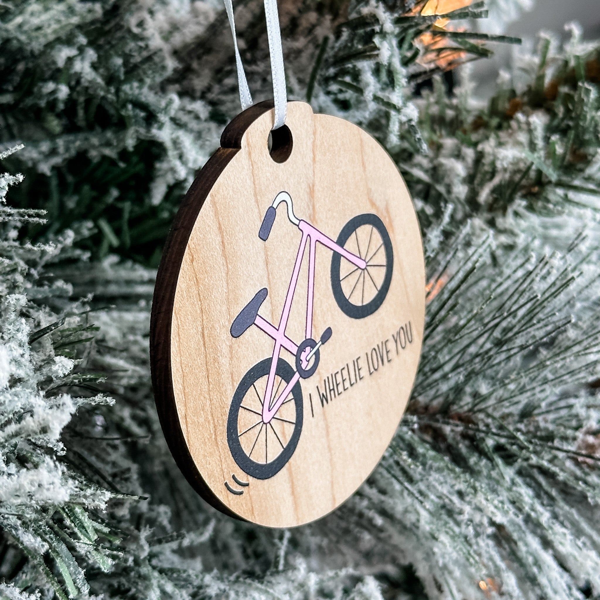 Assorted Funny Puns, Inspirational, and Festive Ornaments