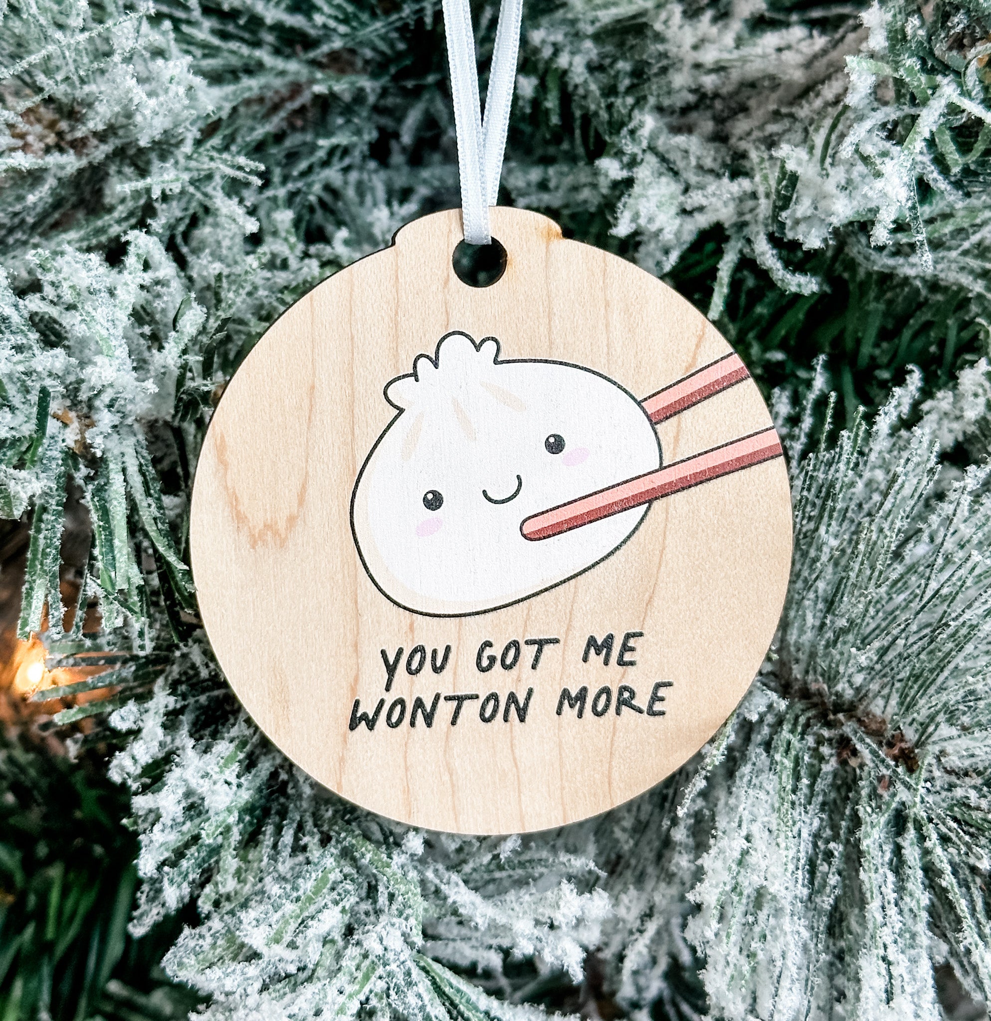Assorted Funny Puns, Inspirational, and Festive Ornaments
